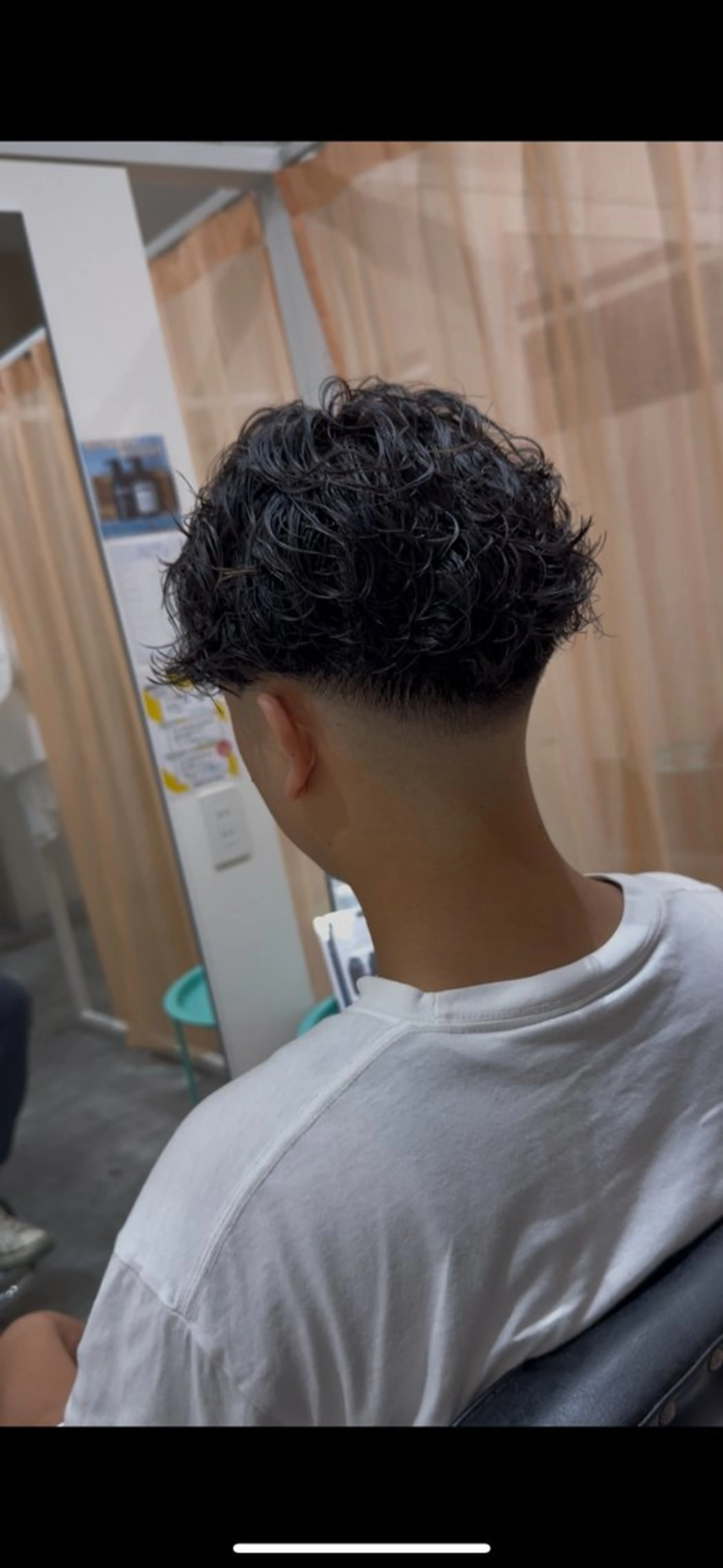 フェードカットモデルの写真