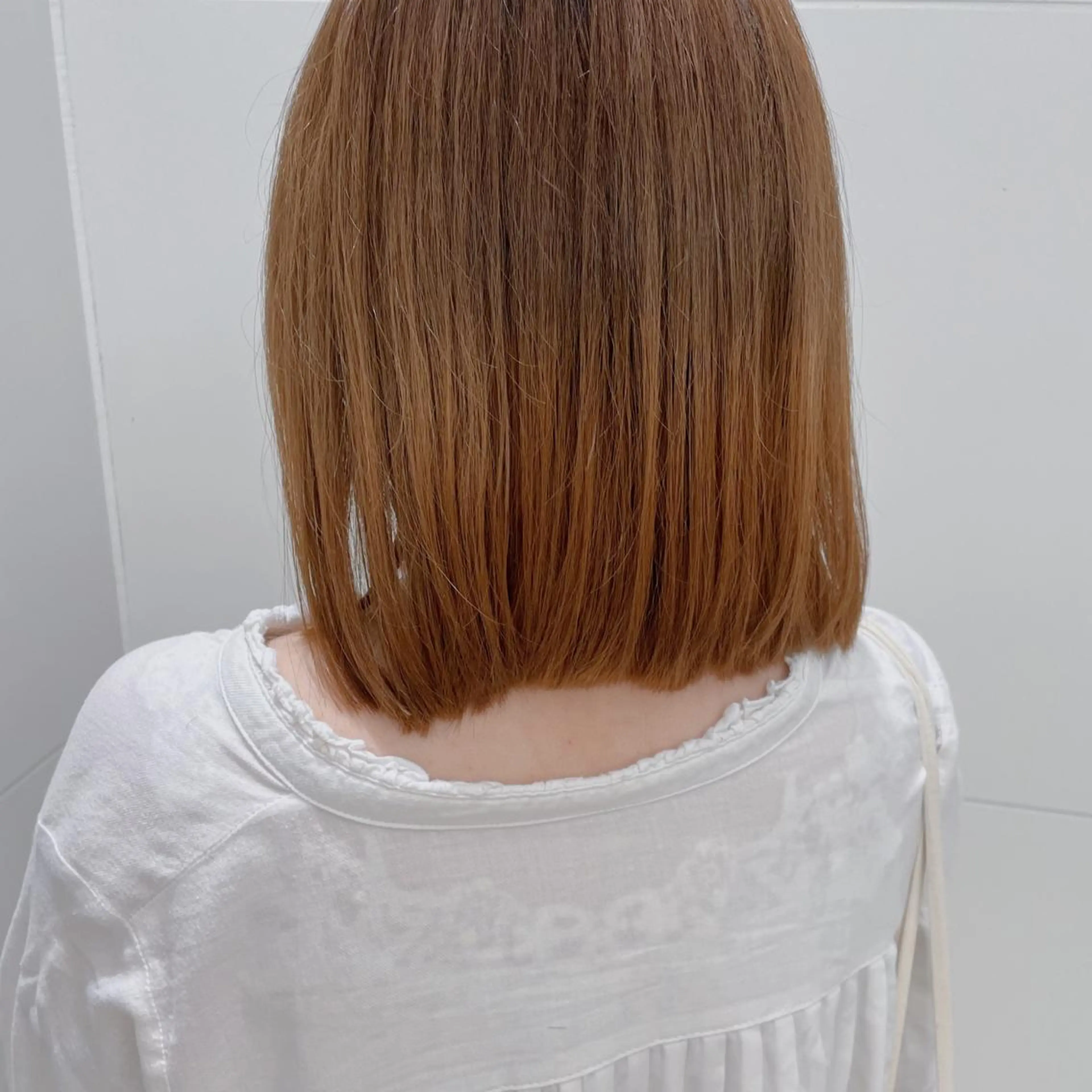 ミディアム カラー ミディアムパーマ なつき/艶ピンク/ girly hairのヘアスタイル