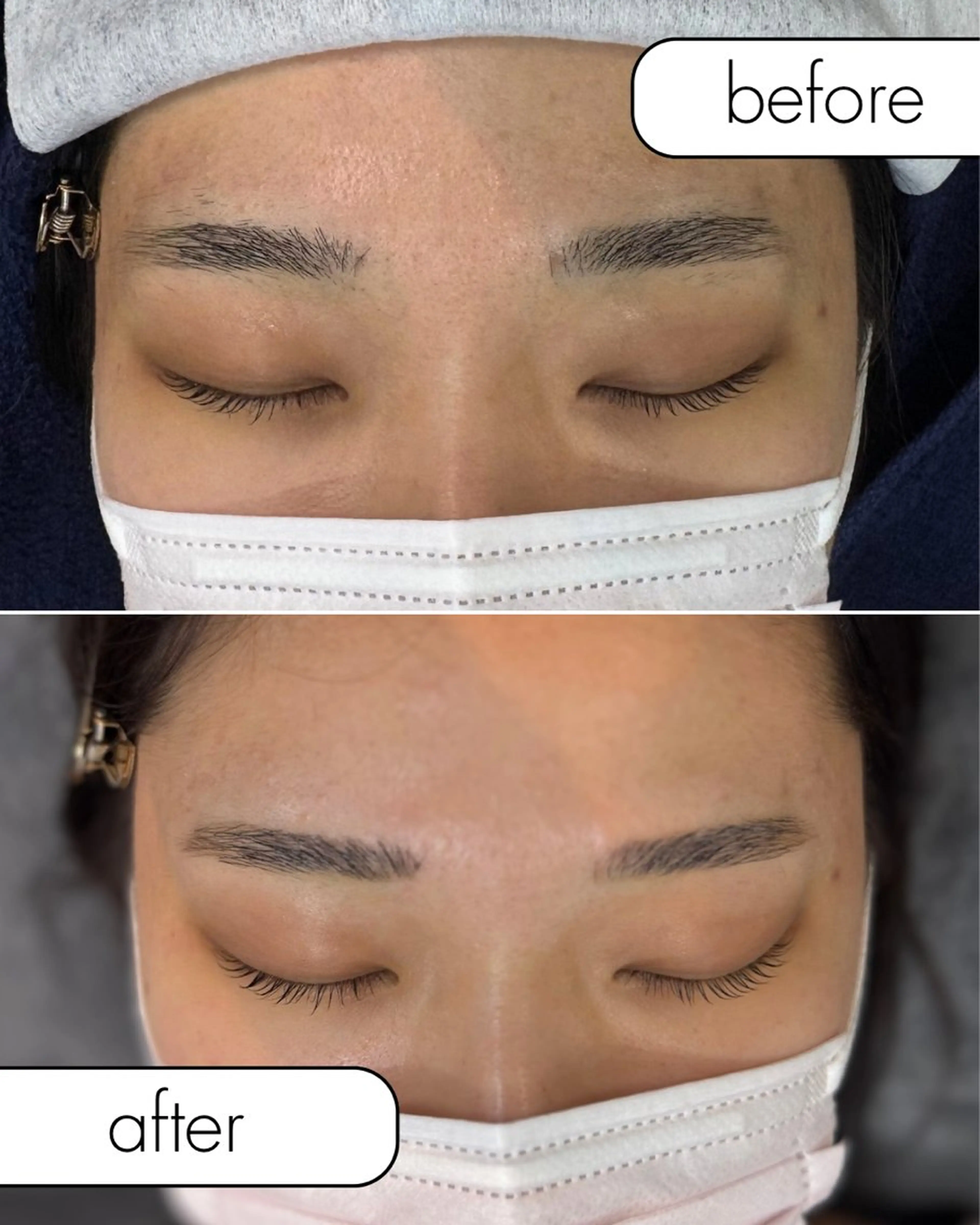 アイブロウ 眉毛ワックス脱毛 Yuriko Tanakaのマツエク・マツパデザイン