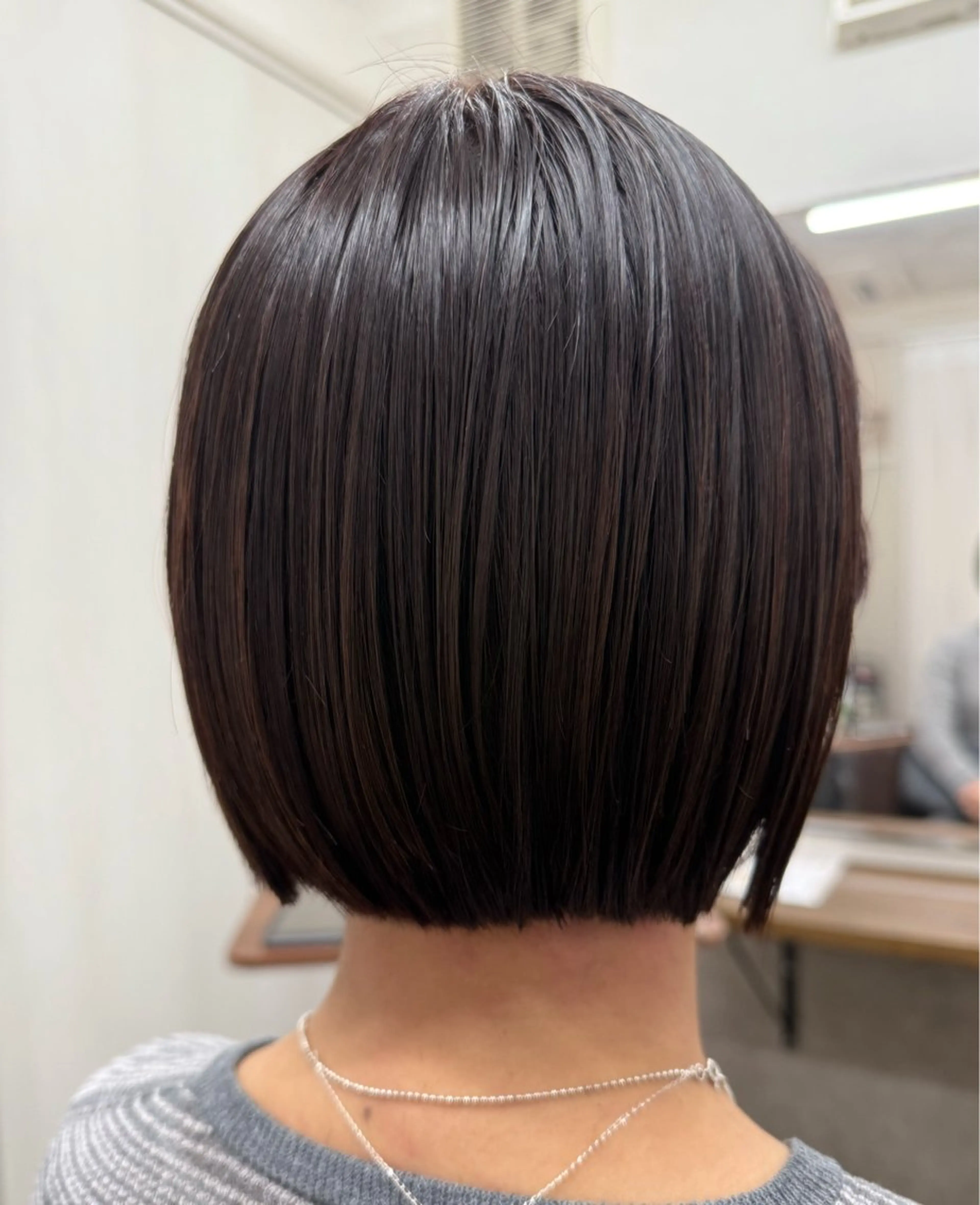 ショート カット ヘアカラー トリートメント 髪質改善🪽半個室 サロン新宿3丁目のヘアスタイル