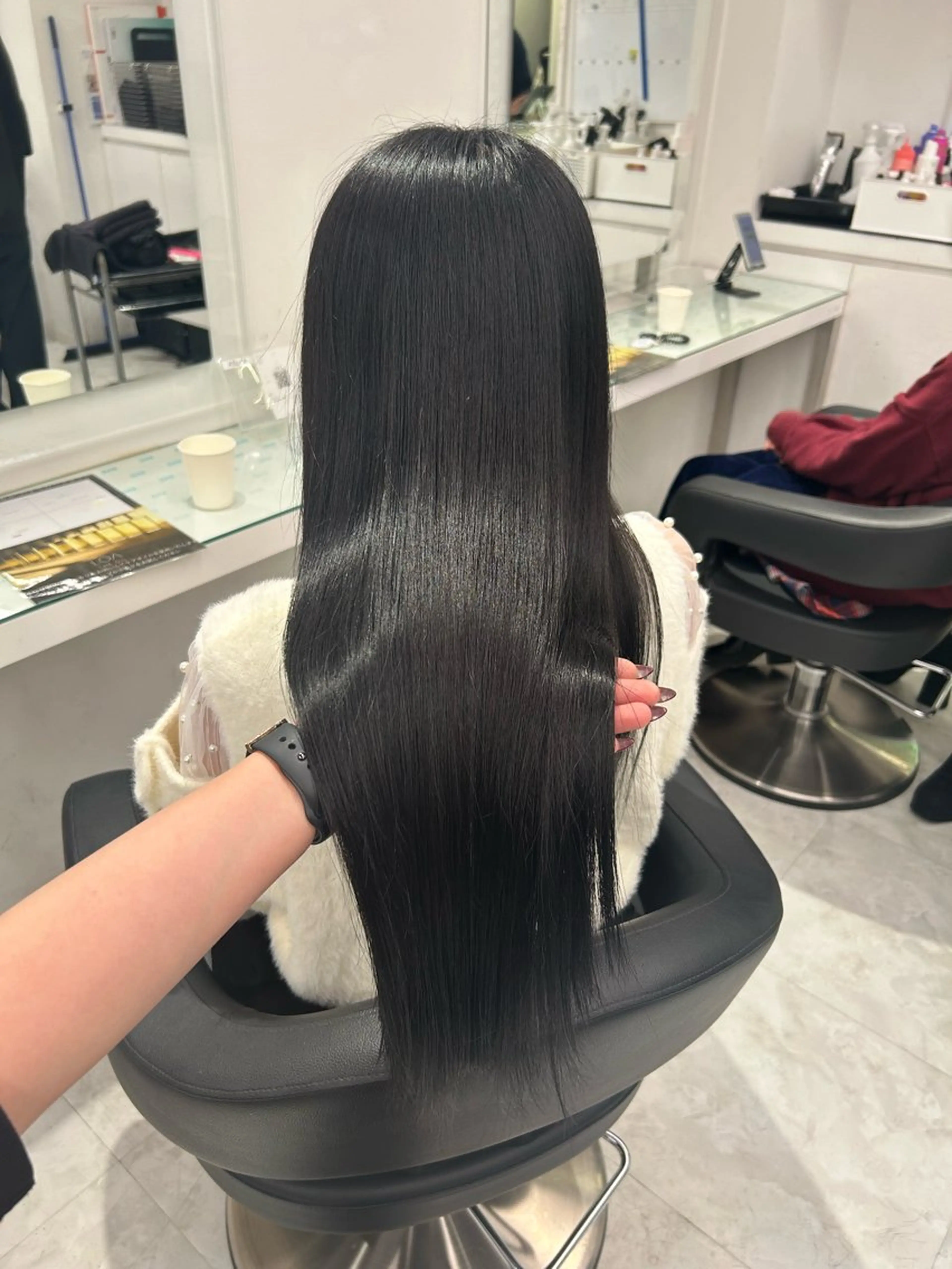 セミロング 🤍大人っぽ韓国暗髪 🤍Asuka🤍のヘアスタイル