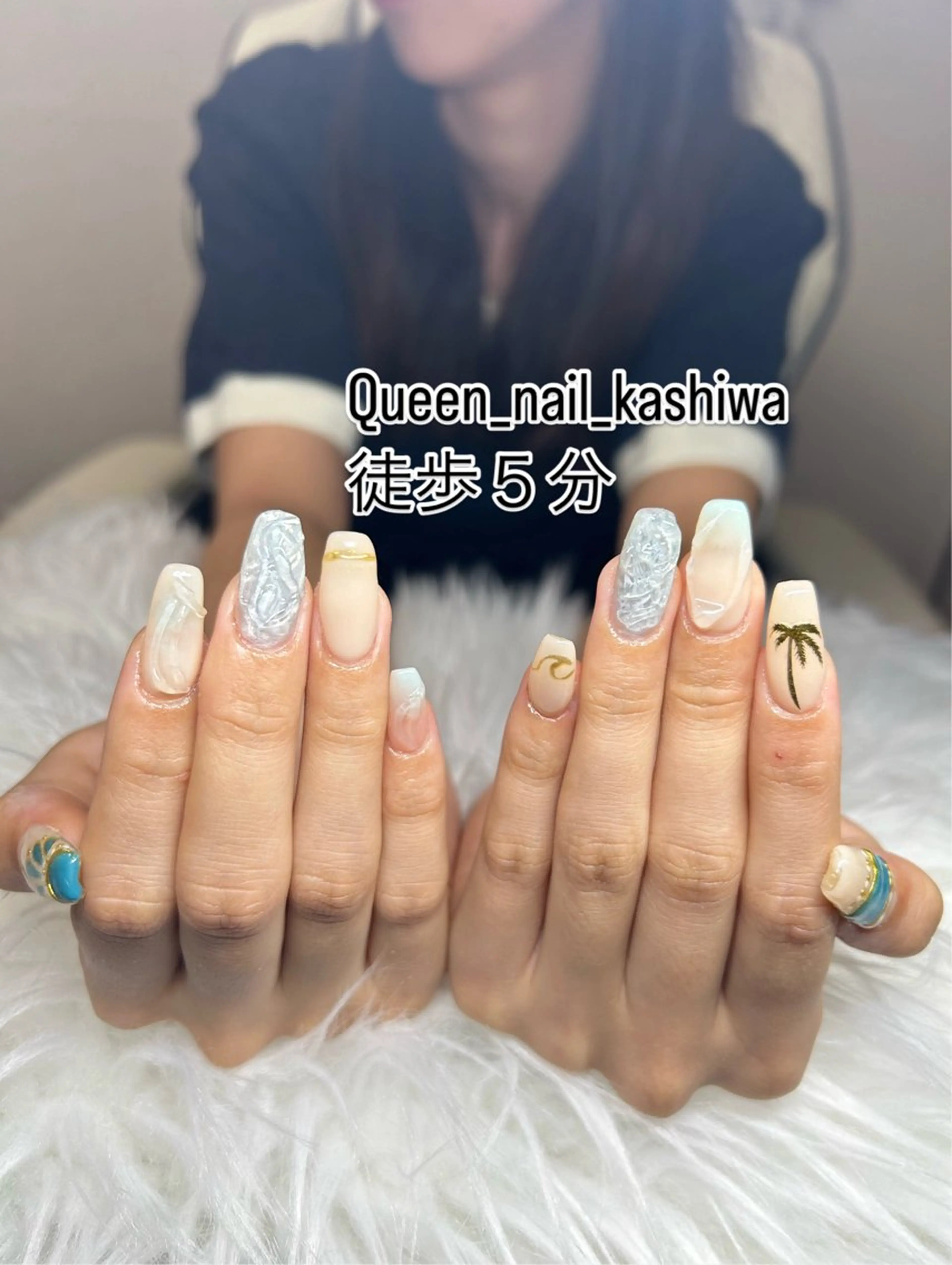 ネイル Queen Nail 柏店　クイーンネイルのネイルデザイン