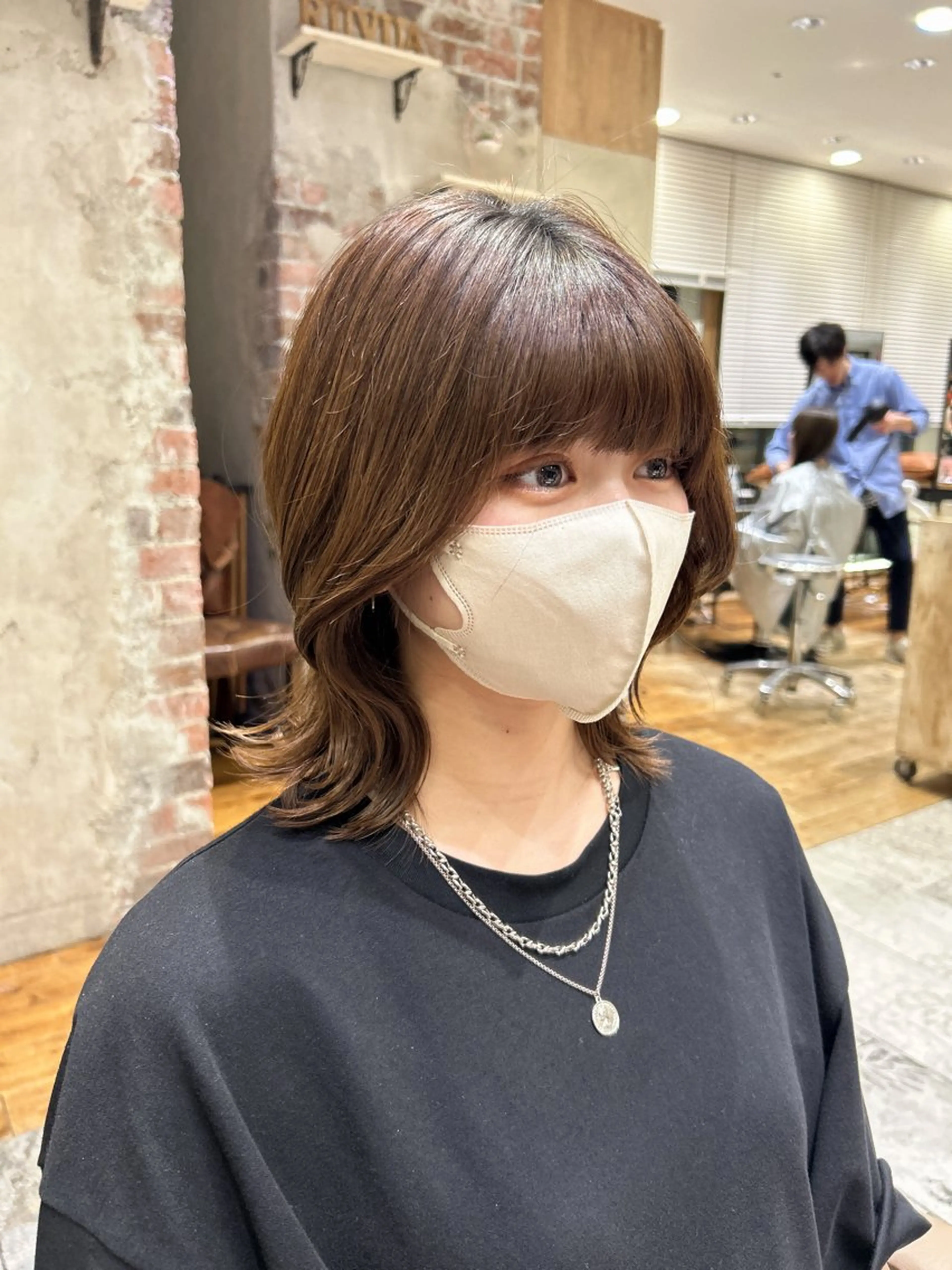 ショート 新宿✨顔周りカット 韓国ヘア/坂本亜裟海のヘアスタイル