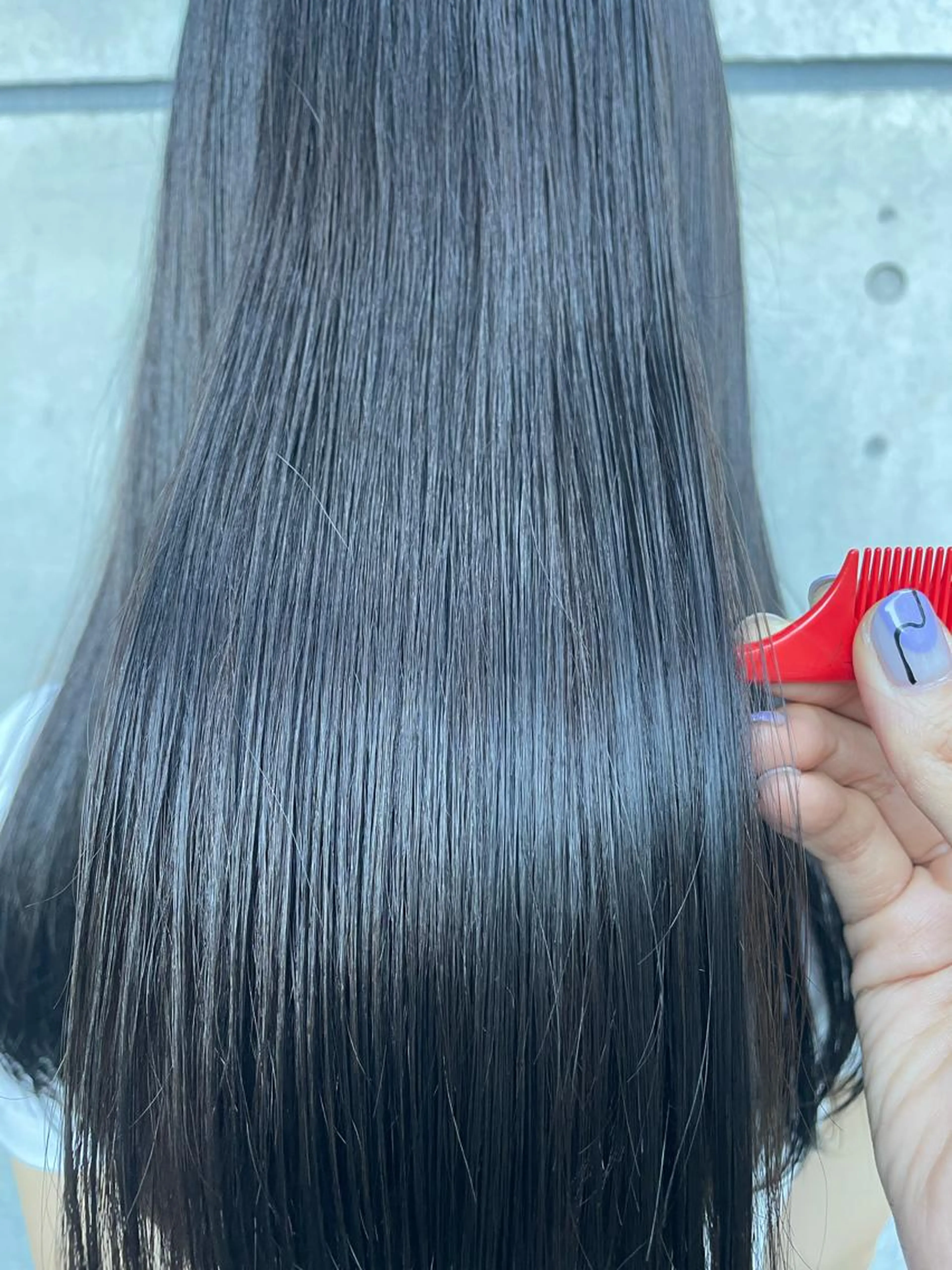 🫧うる艶ストレート🫧【メンテカット＋縮毛矯正＋髪質改善トリートメント】の写真