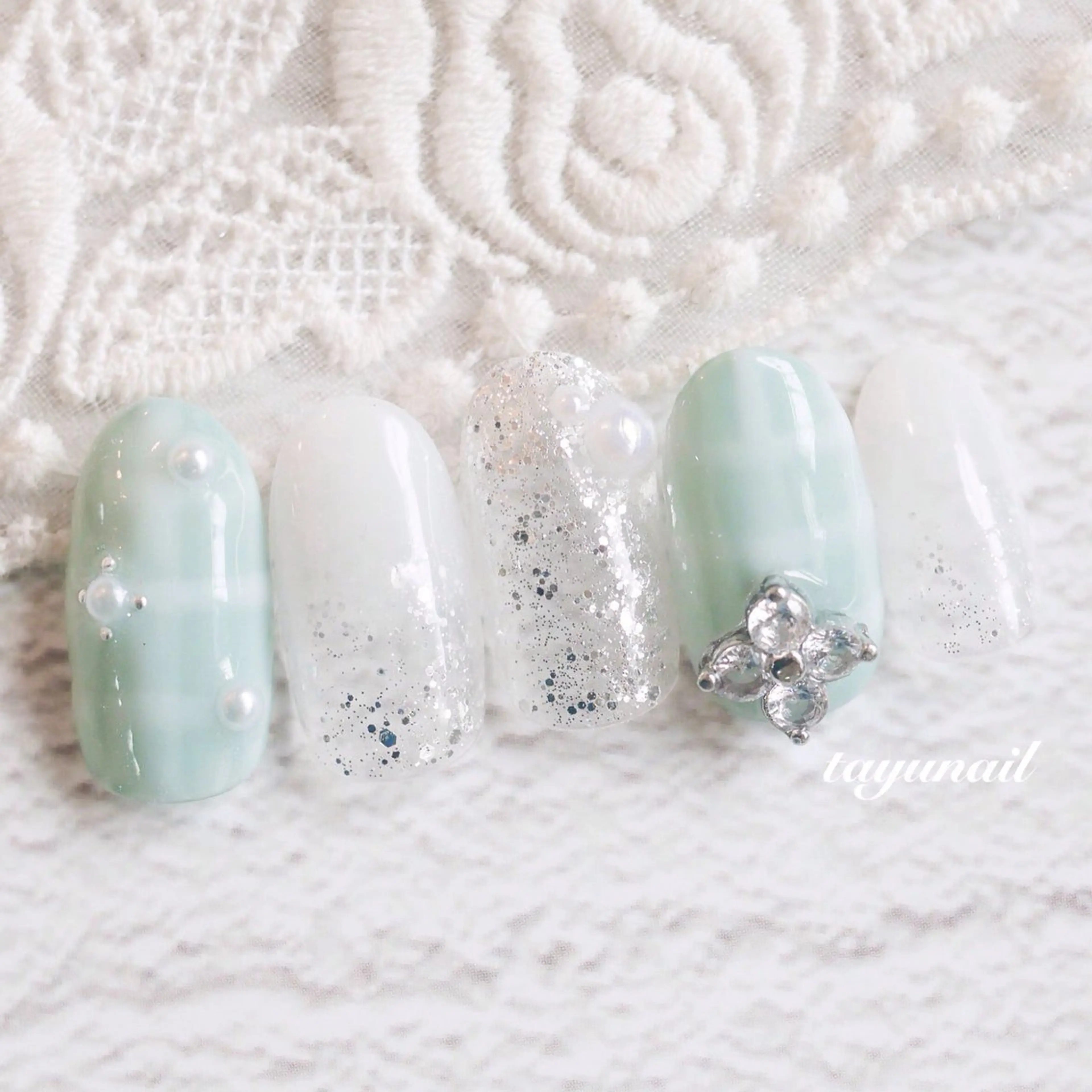 ネイル アートネイル ジェルネイル パラジェル ネイルサロン・ネイルスクール　たゆnail所属・ネイルサロン 【たゆnail】のネイルデザイン