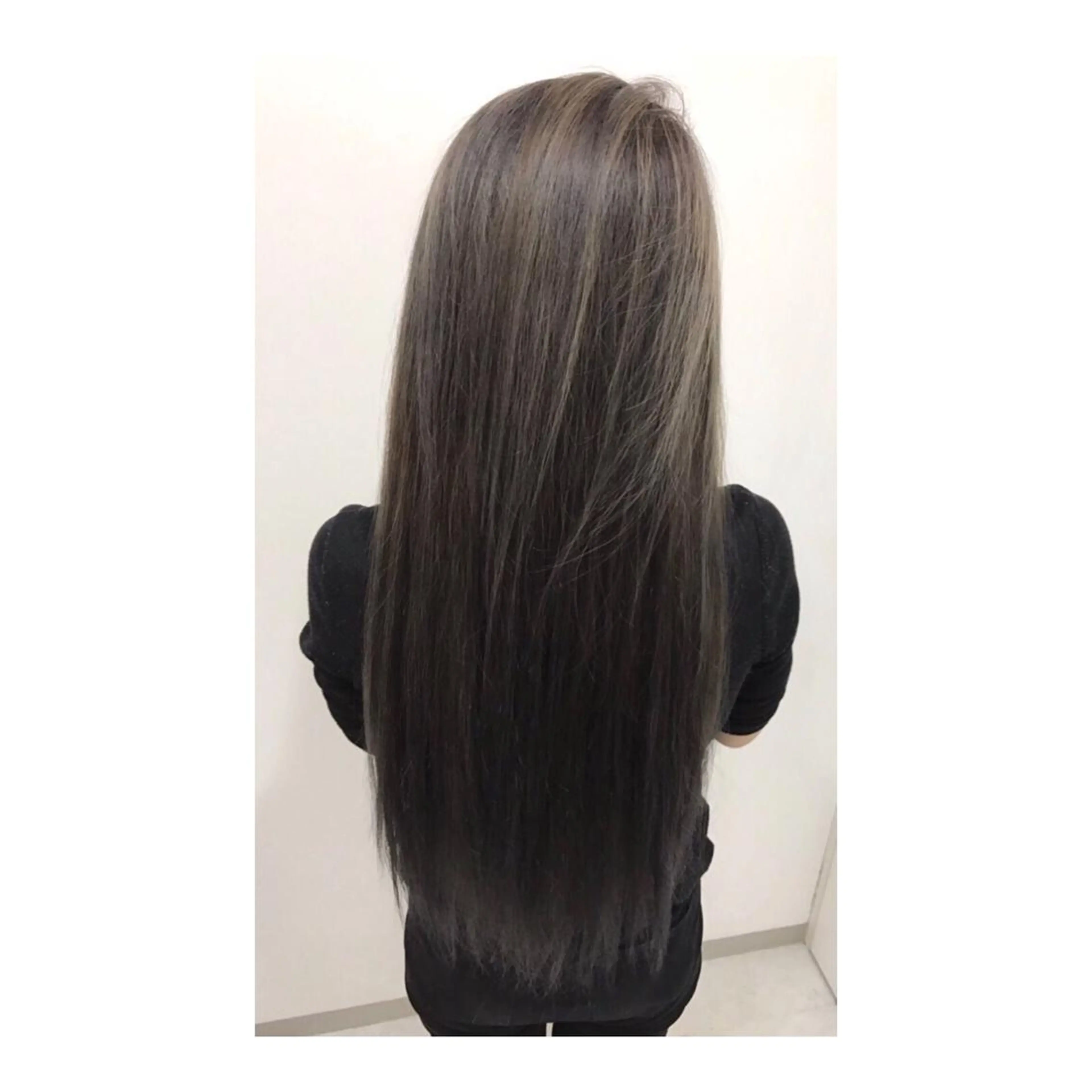 カラー ダブルカラー グレージュ ハイライトカラー Cuon所属・✨ご新規様のみ✨ ウンノのヘアスタイル