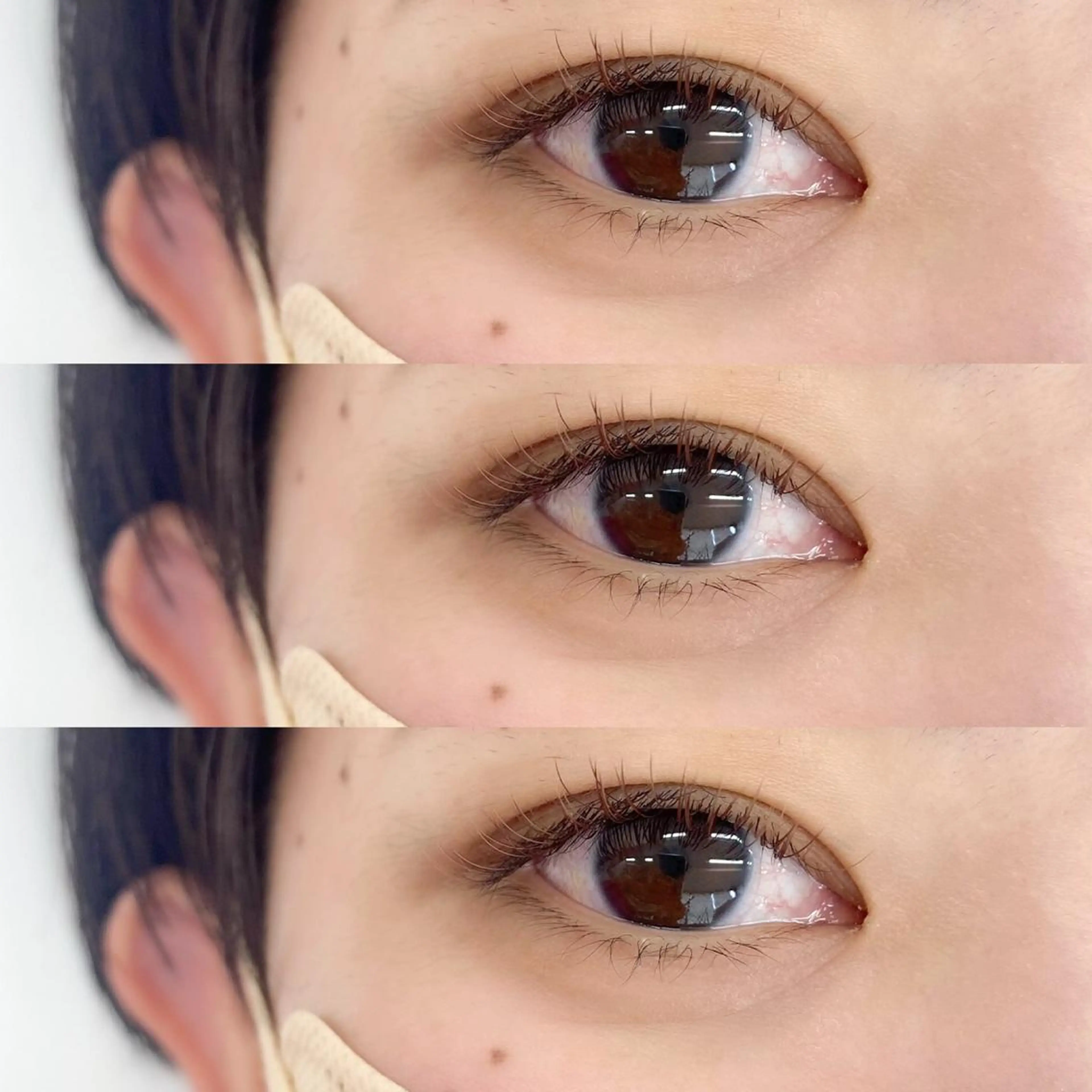 マツエク・マツパ フラットラッシュ ナチュラル マツエク miki.韓国パーマ 🇰🇷眉毛サロンのマツエク・マツパデザイン