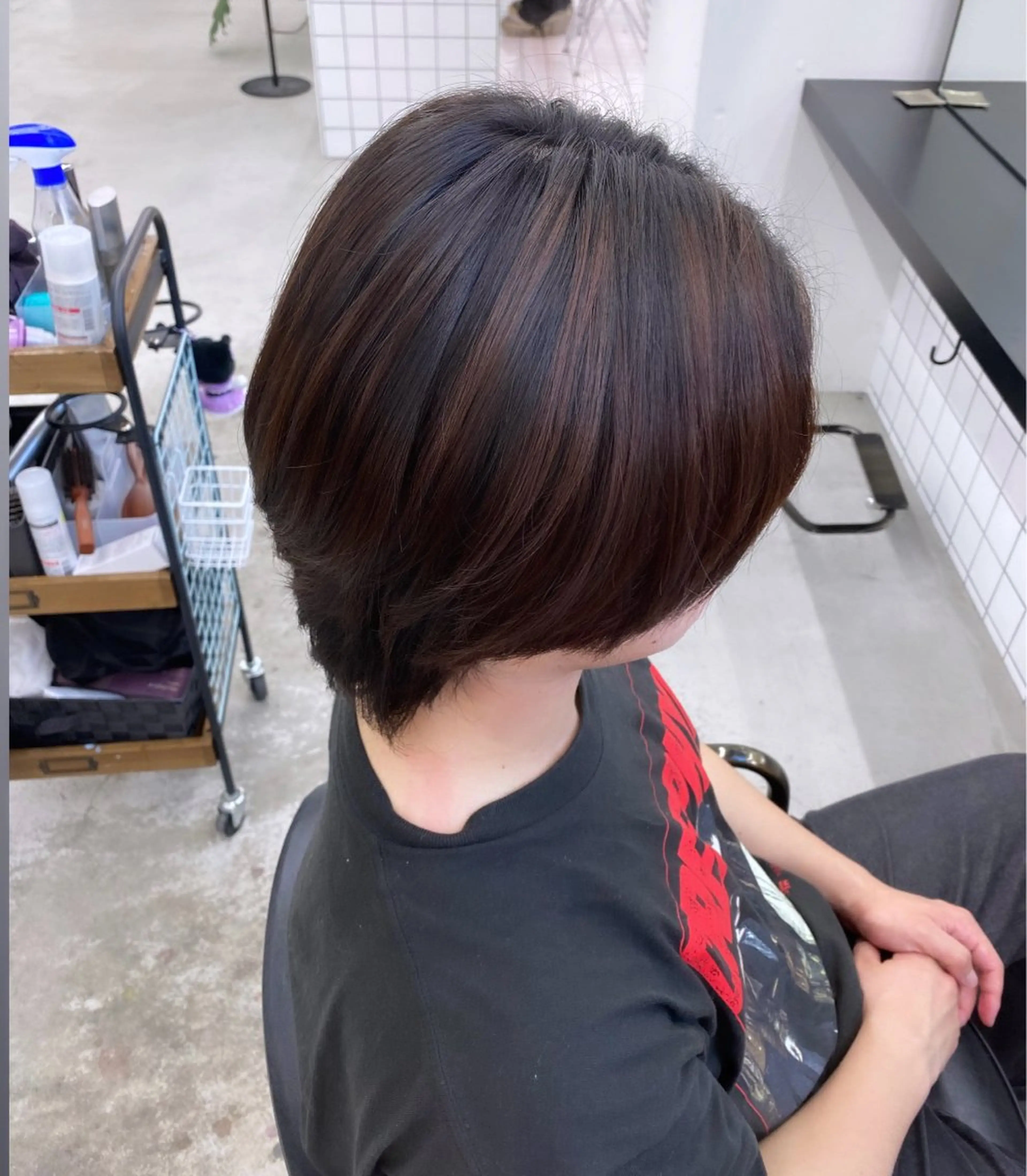 ショート カラー メンズ メンズバレイヤージュ バレイヤージュ レイヤーカット JILL🌟 せいゆのヘアスタイル