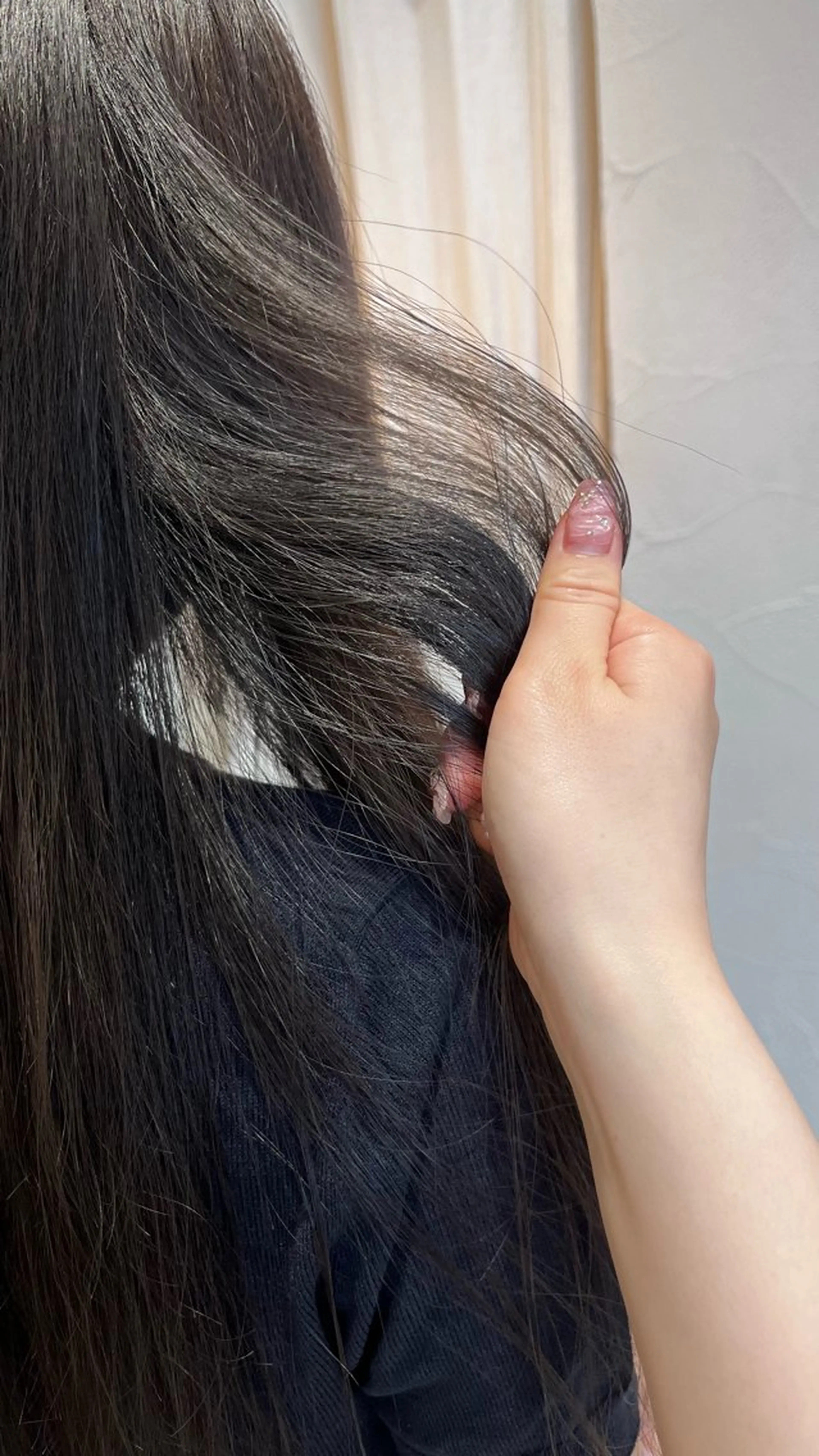 色持ち＆手触り改善ノンダメージカラー🐈‍⬛の写真