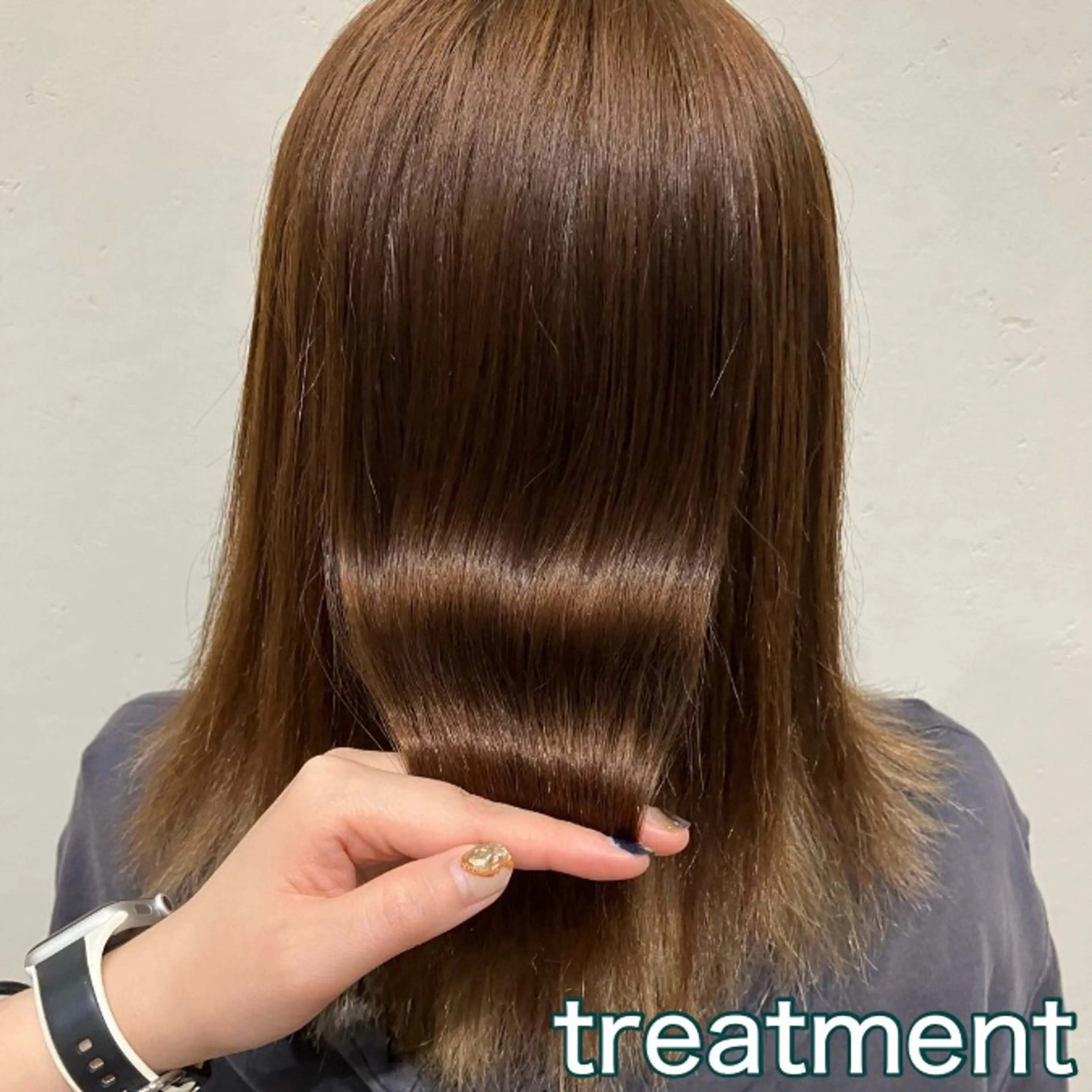 ミディアム ナチュラルヘア 🌱/久留米/あまのヘアスタイル