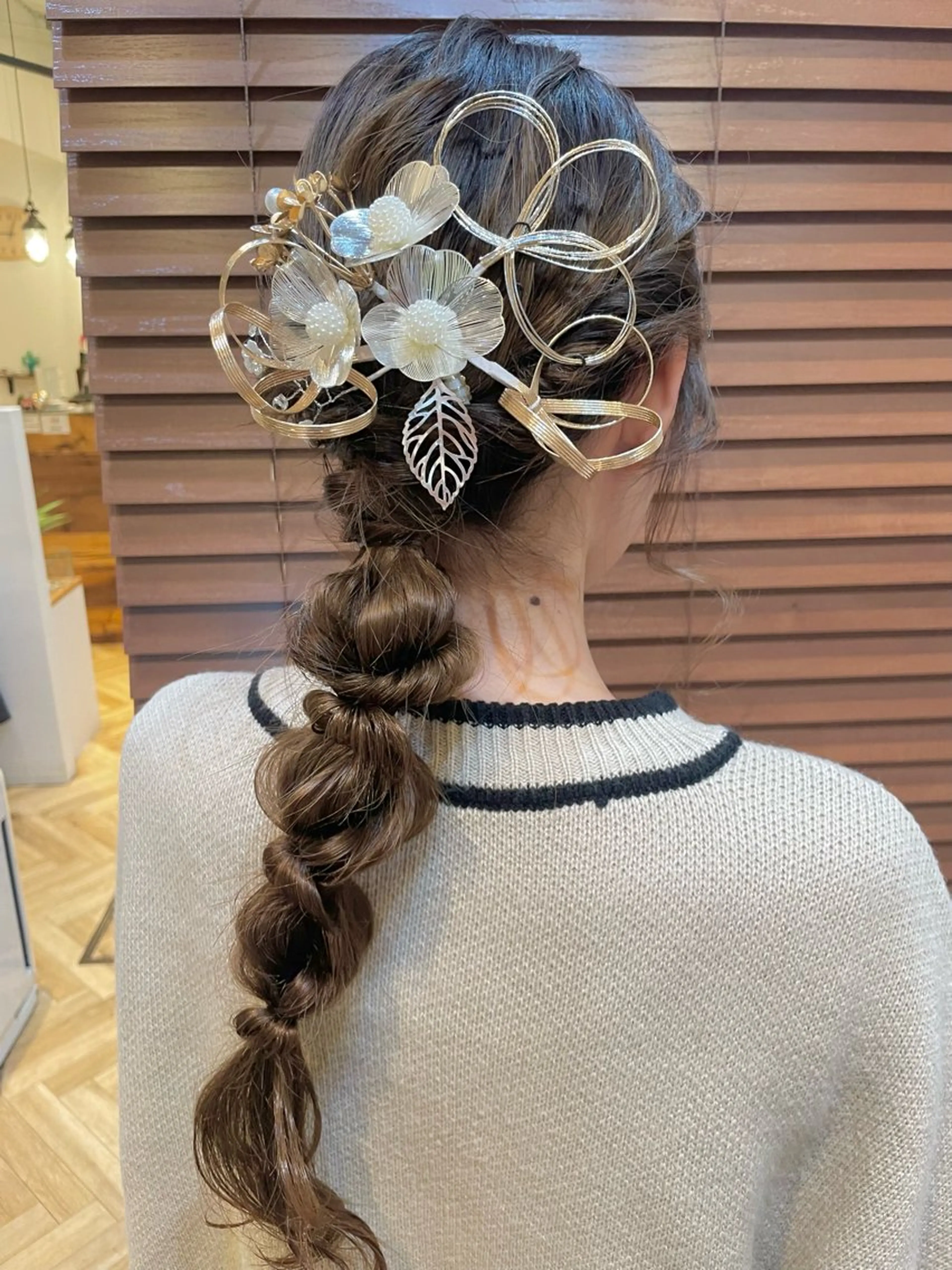 ロング ヘアアレンジ ヘアセット PLATANUS AOIのヘアスタイル