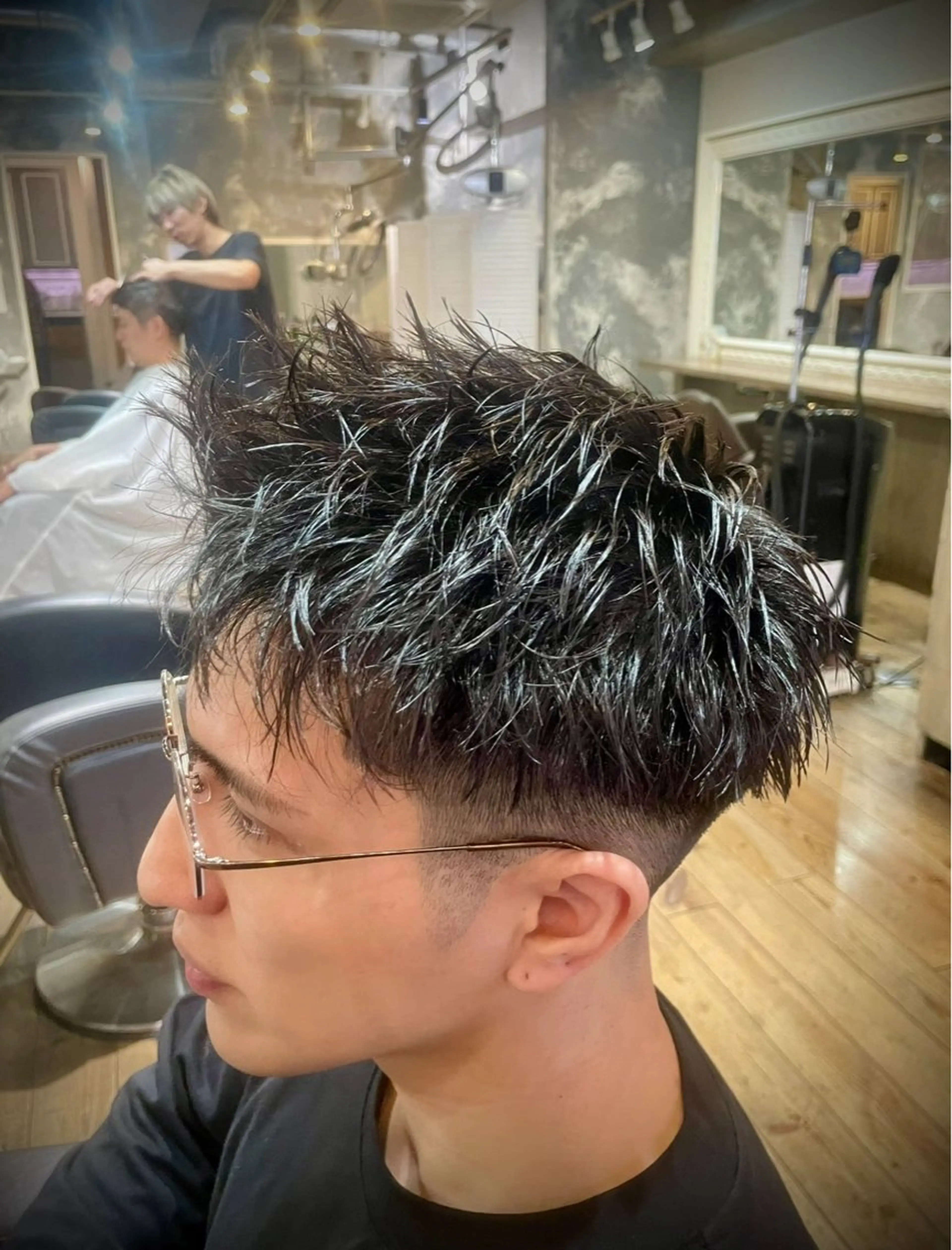 メンズ HAIRLABO 篠崎空竜のヘアスタイル