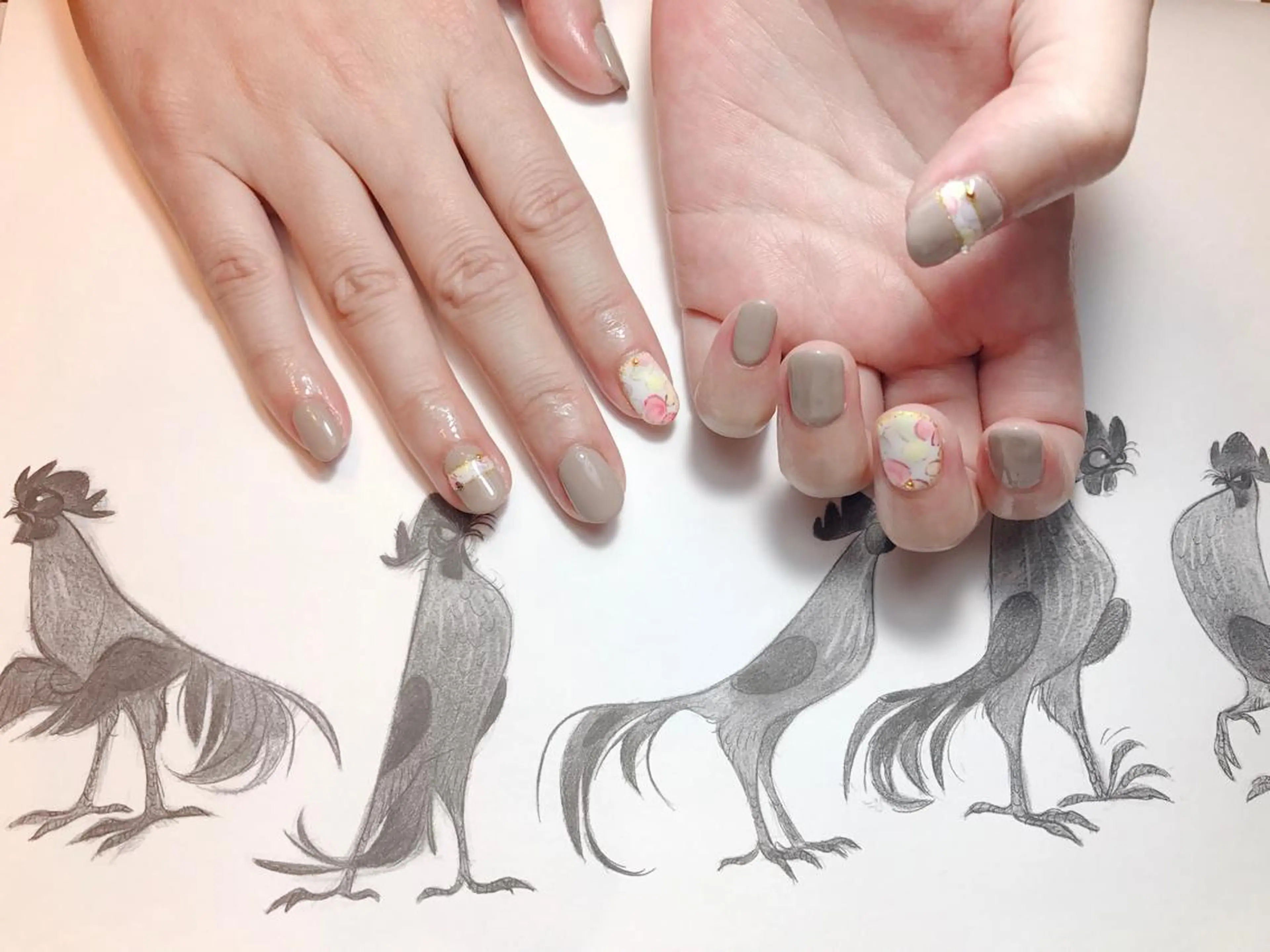 ネイル アートネイル owlnail /持込みデザイン専門のネイルデザイン