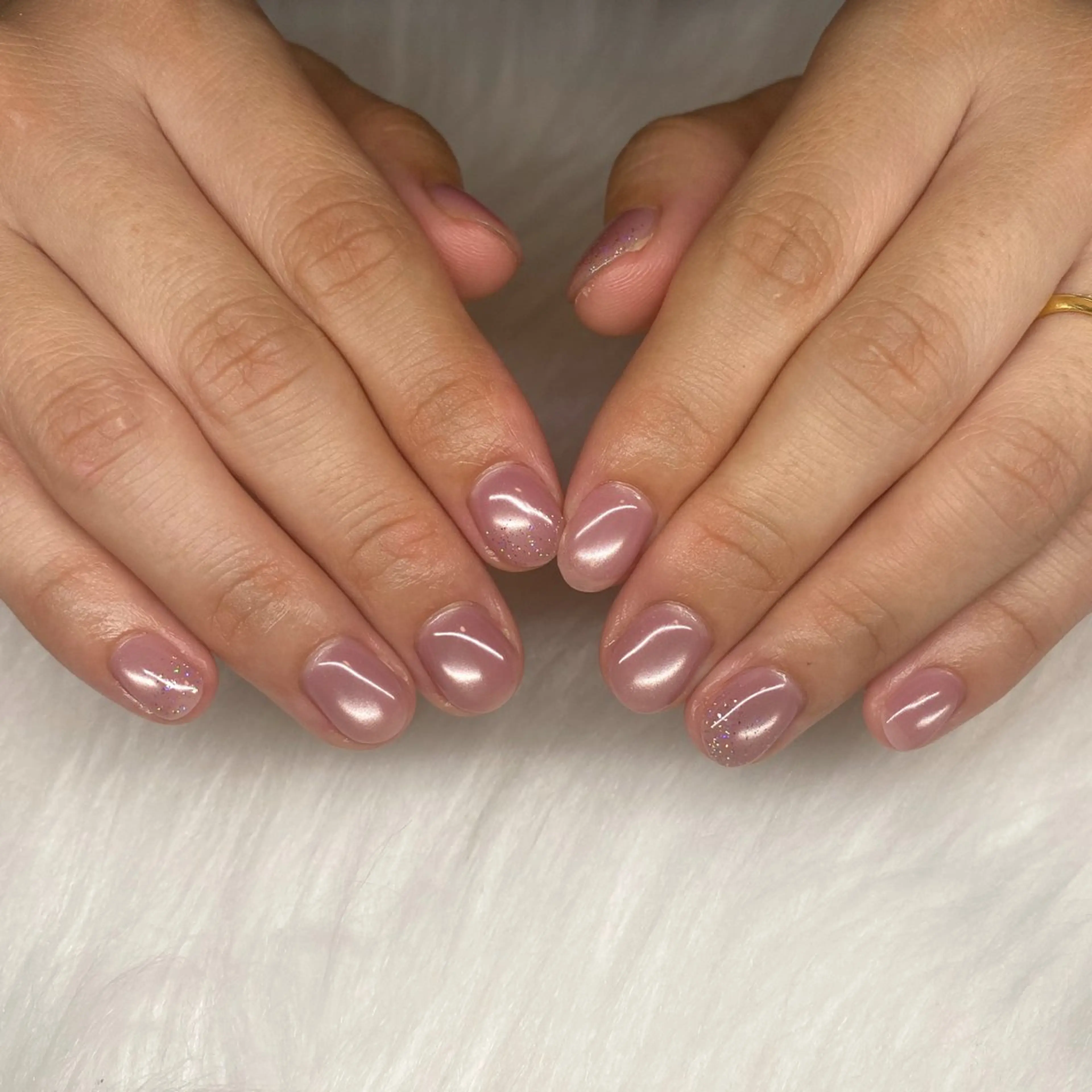 ネイル マグネットネイル ブライダルネイル nail salon milkのネイルデザイン