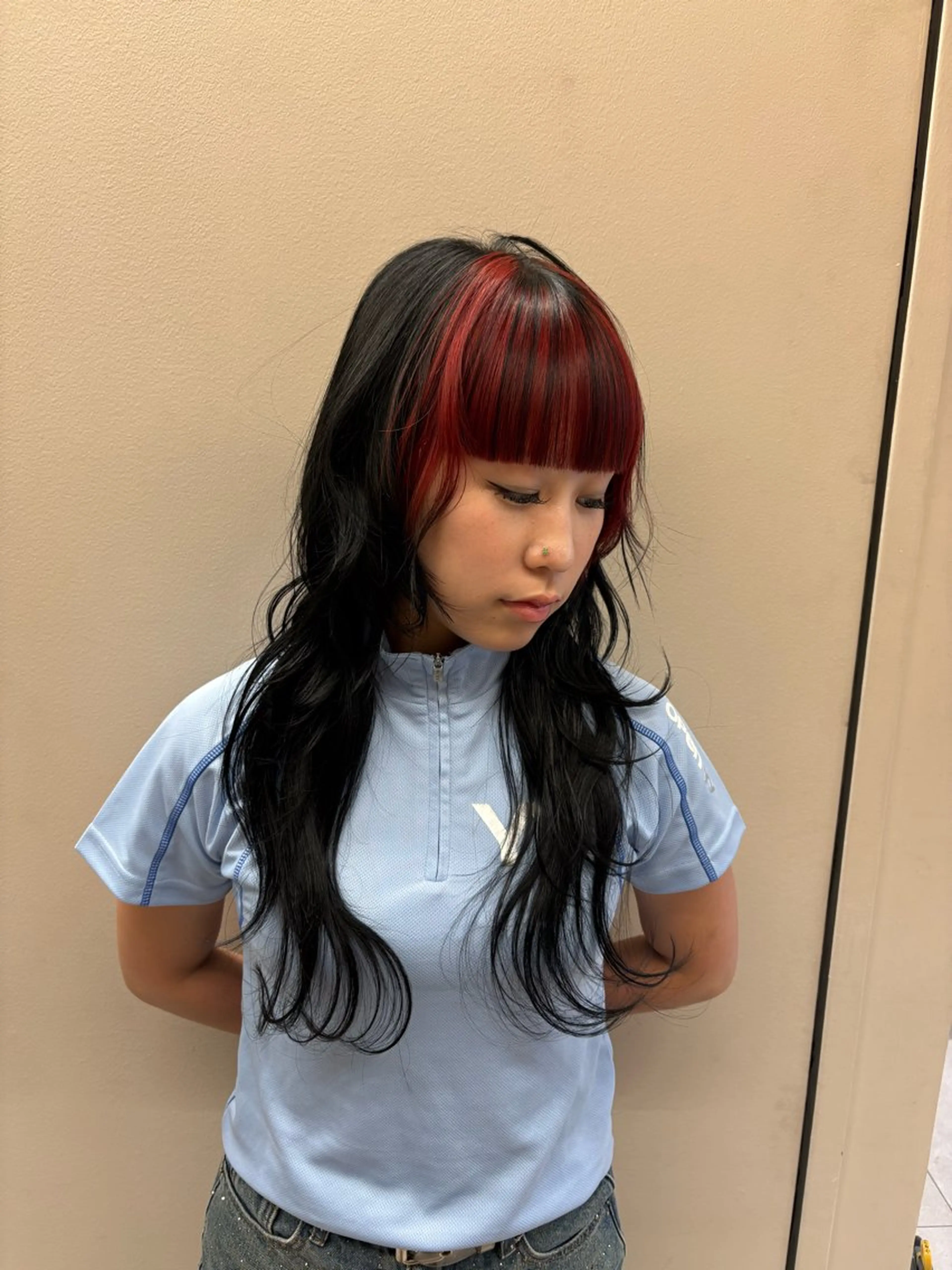 【🍿デザインカラー🍿】ブリーチなしカラー＋トリートメント⚠️ロング料金ありの写真