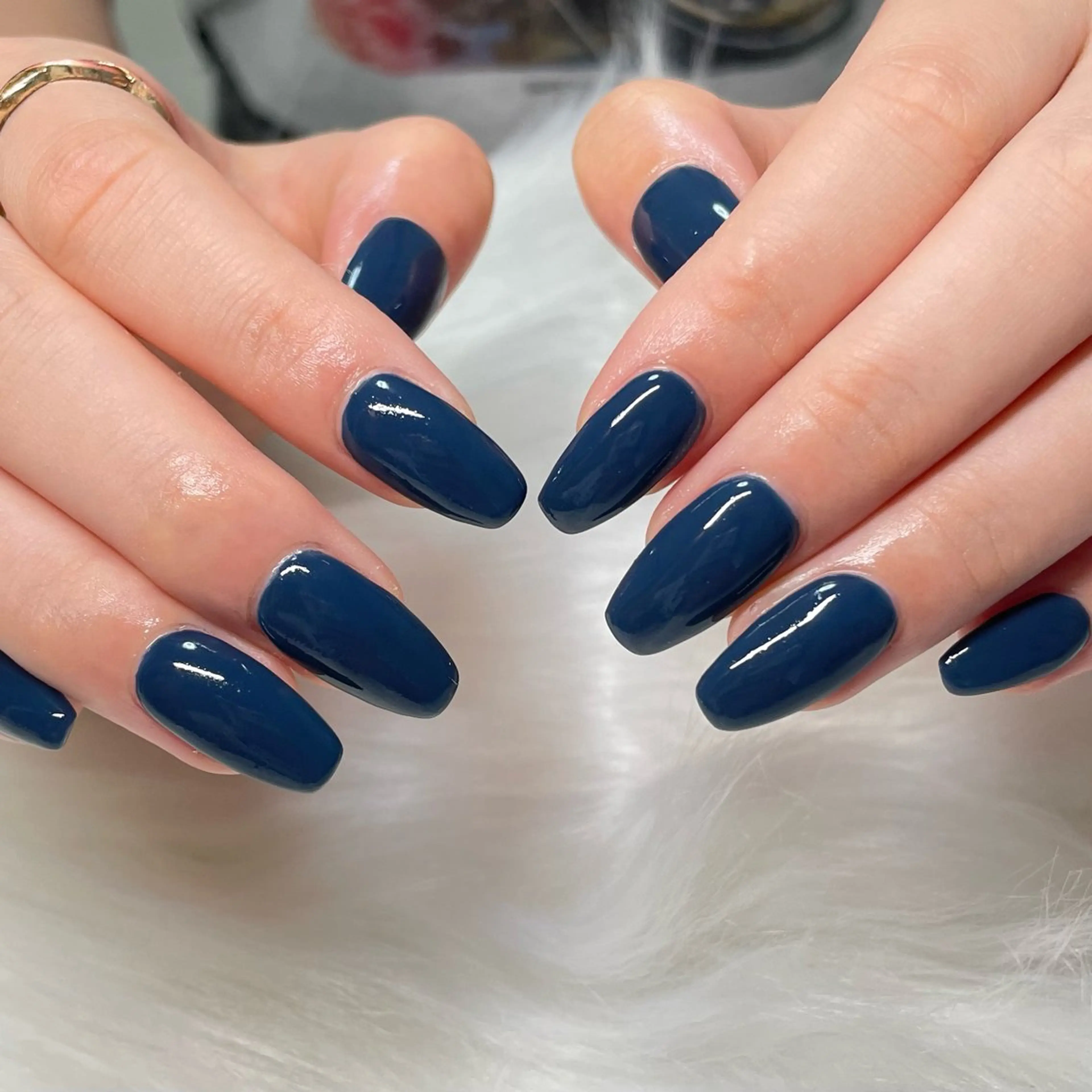 【ハンド】うる艶ワンカラー💅豊富なカラーより2色選べます✨※オフ&ケア込の写真