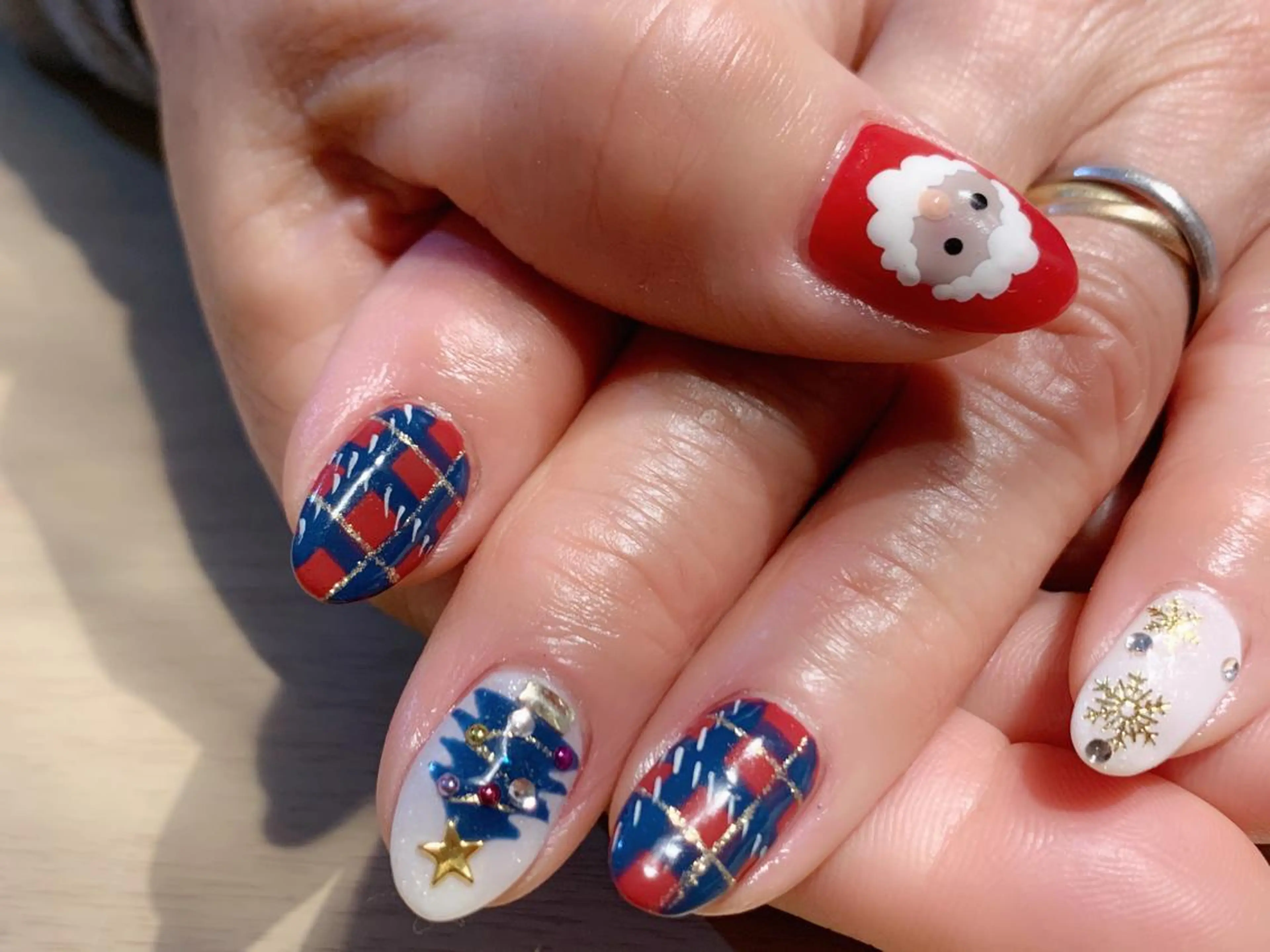 ネイル 冬ネイル クリスマス Nail Space R所属・ネイルスペースR 小林のネイルデザイン