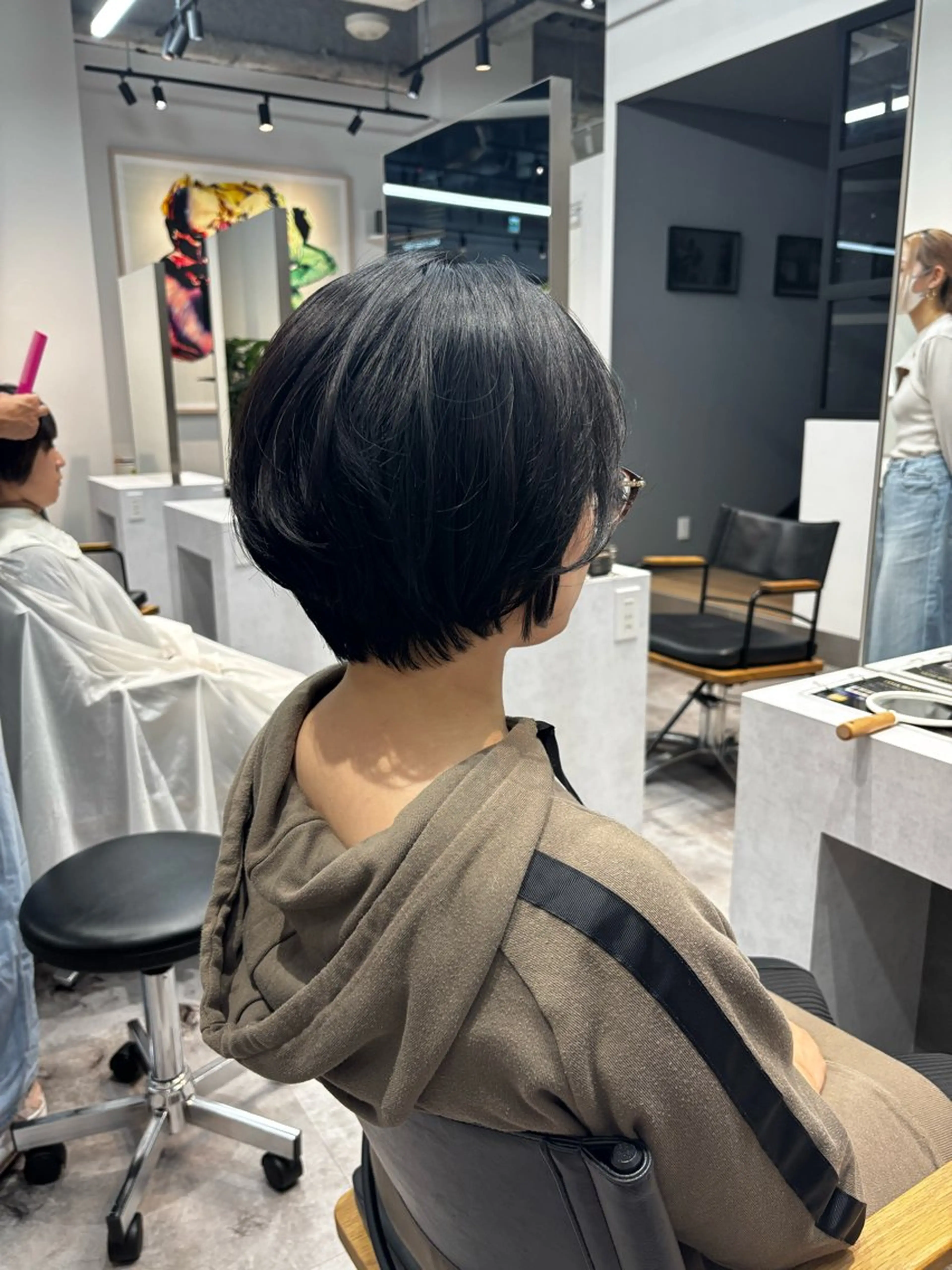 ショート カット 門崎未依/レイヤー/ メンズカット🪿🌼のヘアスタイル