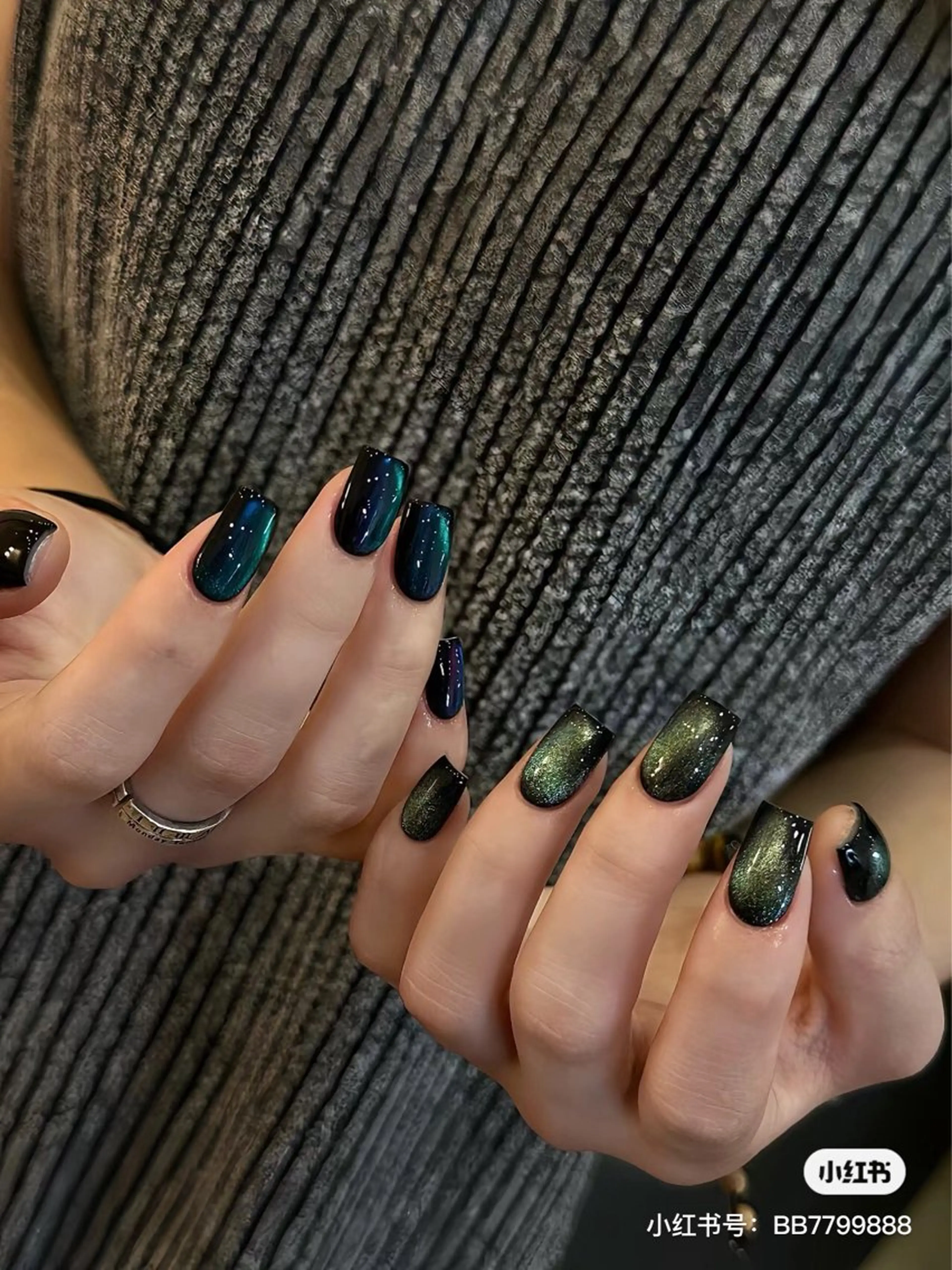 ネイル マグネットネイル ハンドネイル enju0422所属・谷口 雪のネイルデザイン