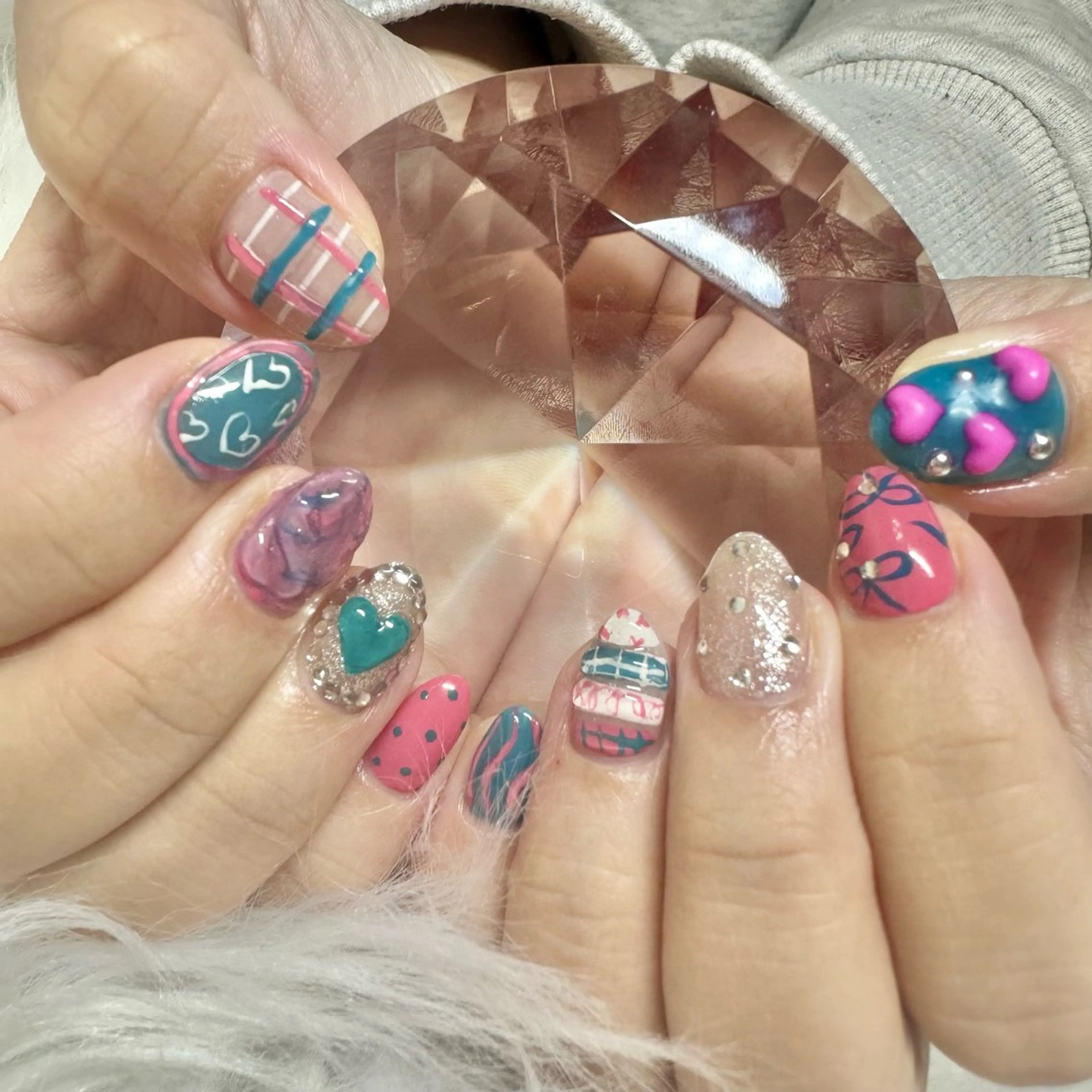 ネイル ハンドネイル フットネイル 🤎CHARME NAIL🤎のネイルデザイン