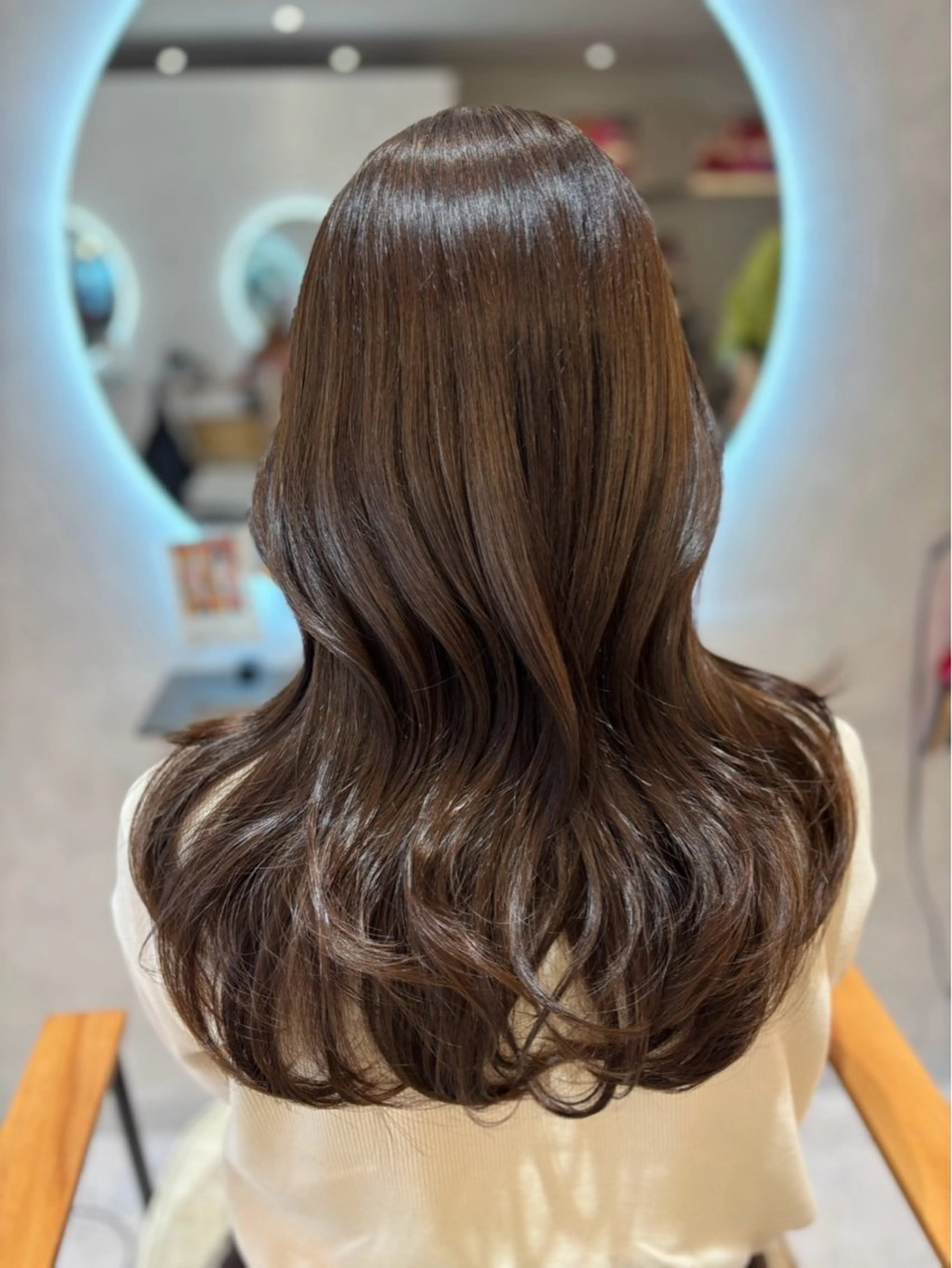 ロング カラー ヘアアレンジ 透明感カラー ヘアカラー 梅田カラーモデル/ ヘアセット/みさきのヘアスタイル