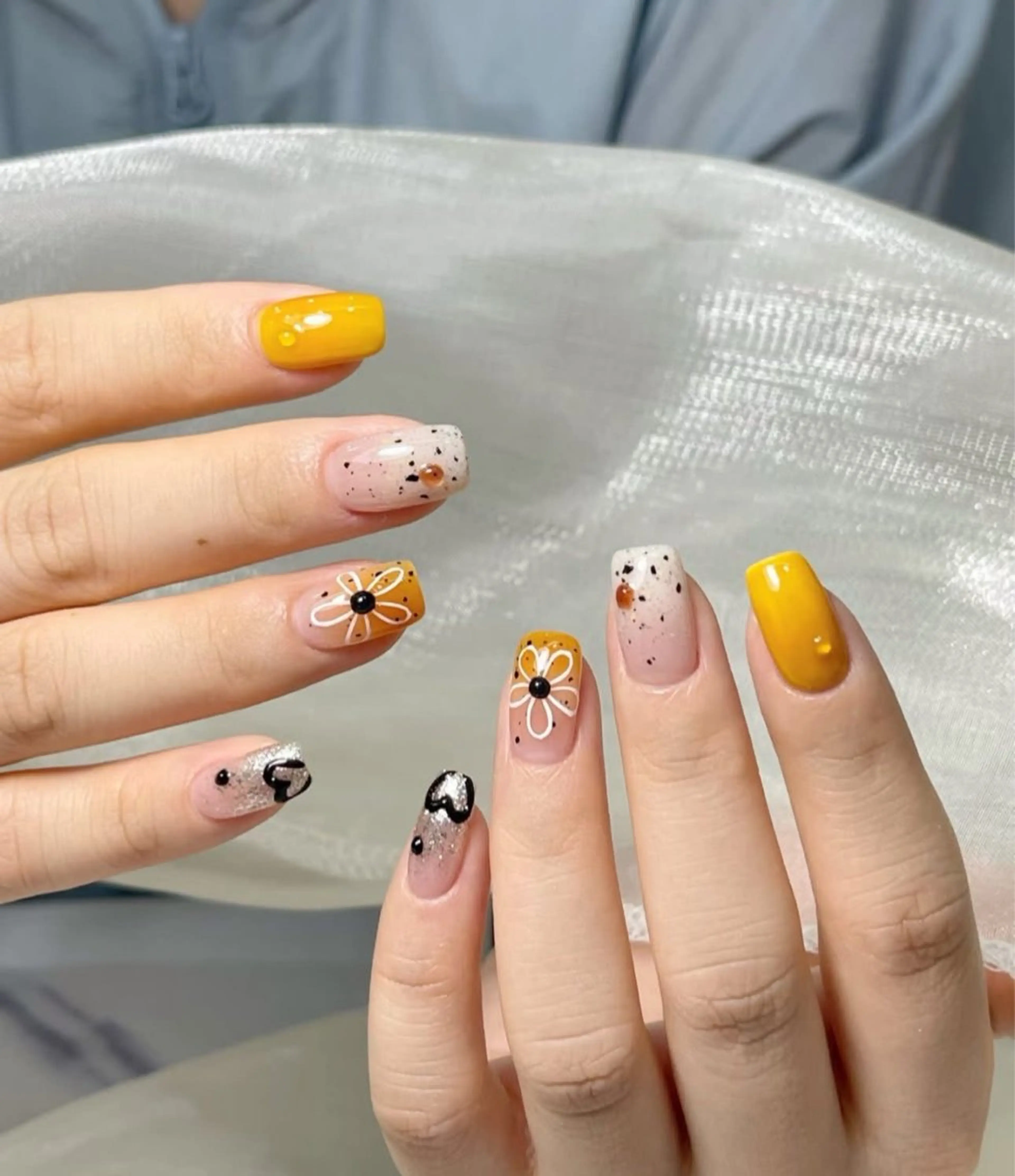 ショート ハンドネイル Miu Miu Nail Studio所属・yu naのネイルデザイン