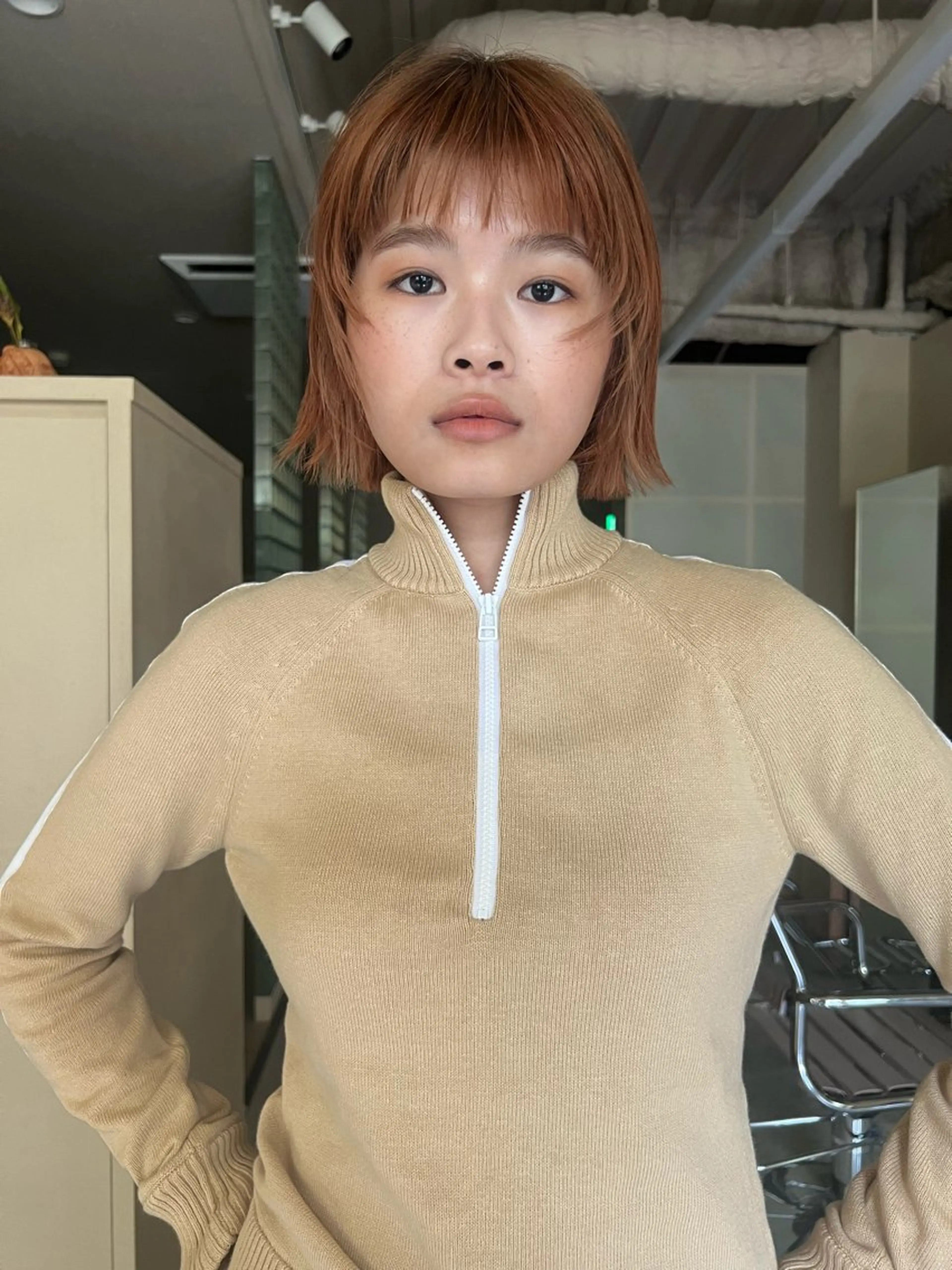 ショート カラー 渡部 真世のヘアスタイル