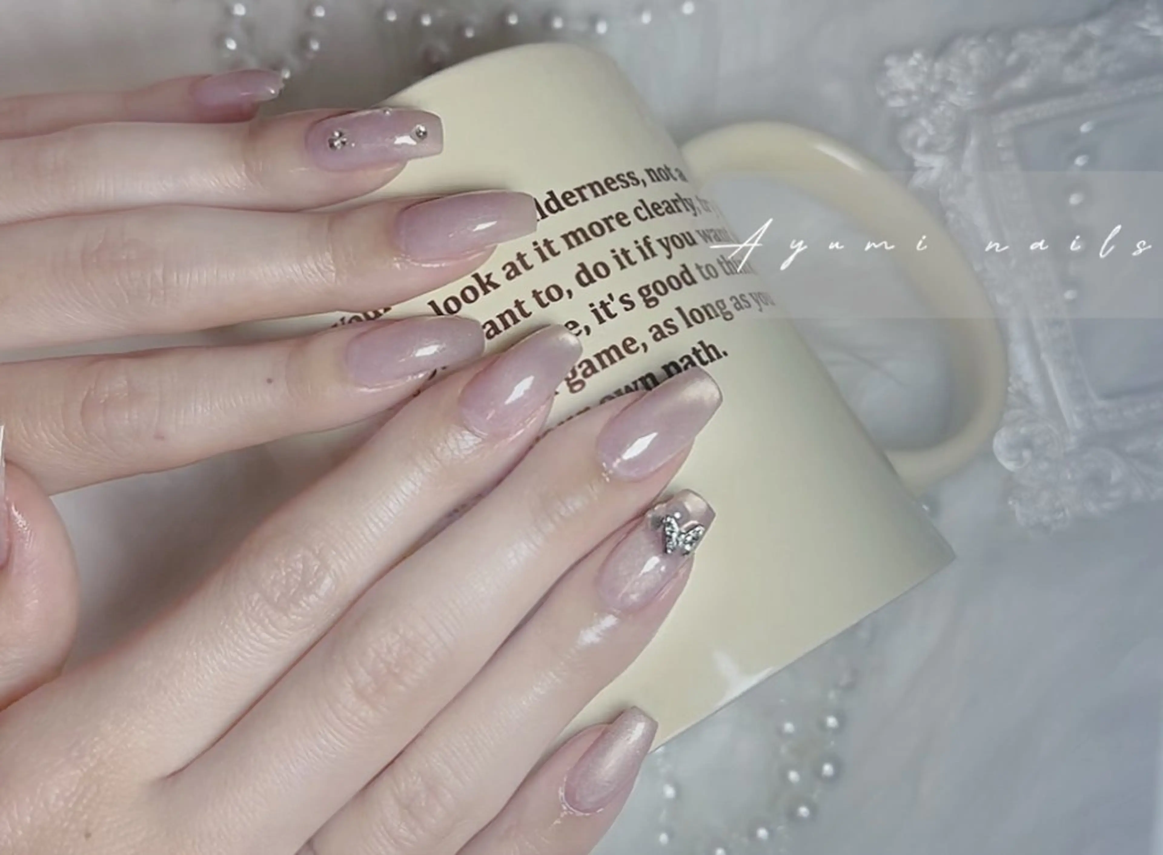 ネイル YUMI ニュアンスnailsのネイルデザイン