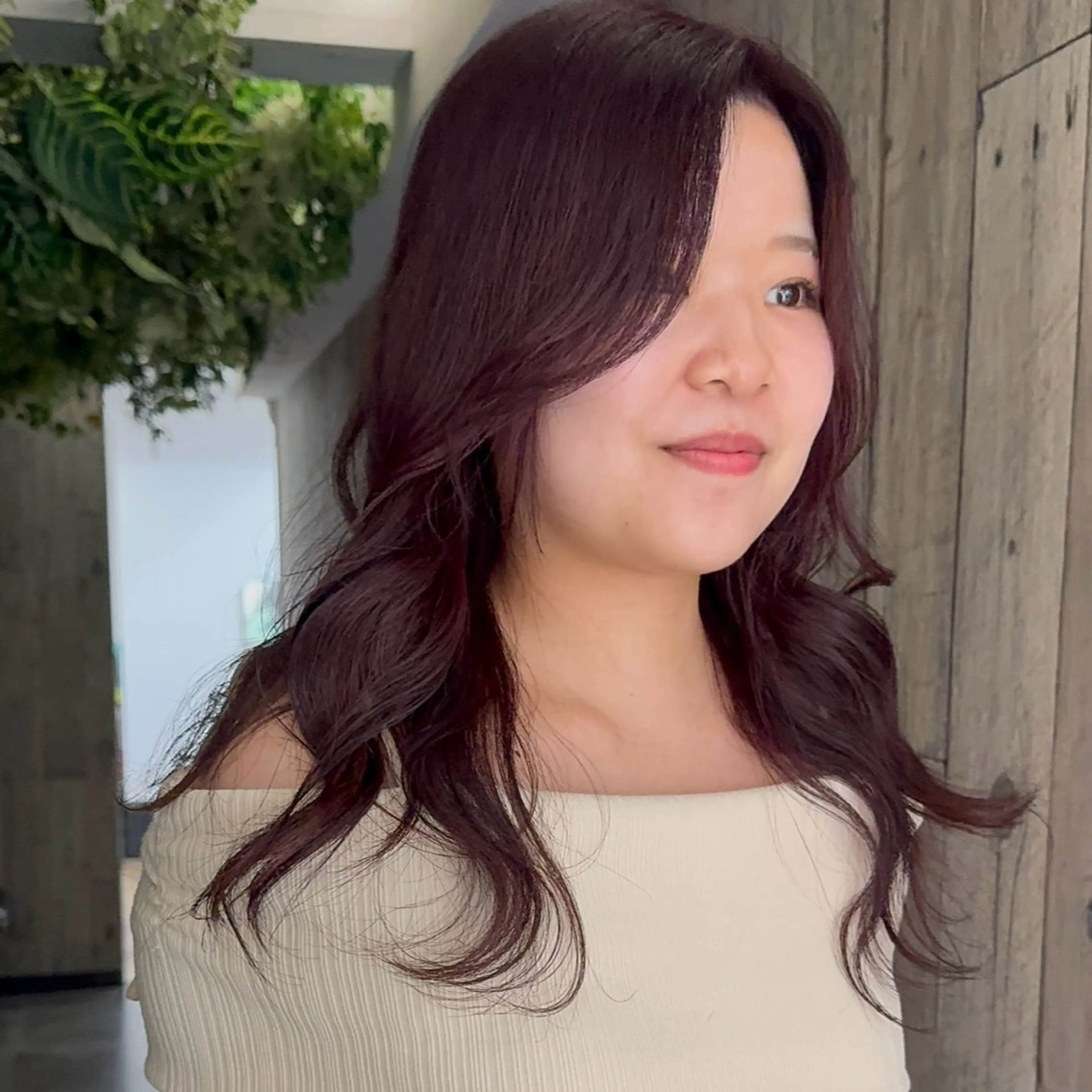 ロング カラー ヘアアレンジ ブリーチ ダブルカラー ラベンダーカラー ラベンダーピンク ブリーチなしカラー ヘアカラー トリートメント あおい 🍒暖色カラーのヘアスタイル