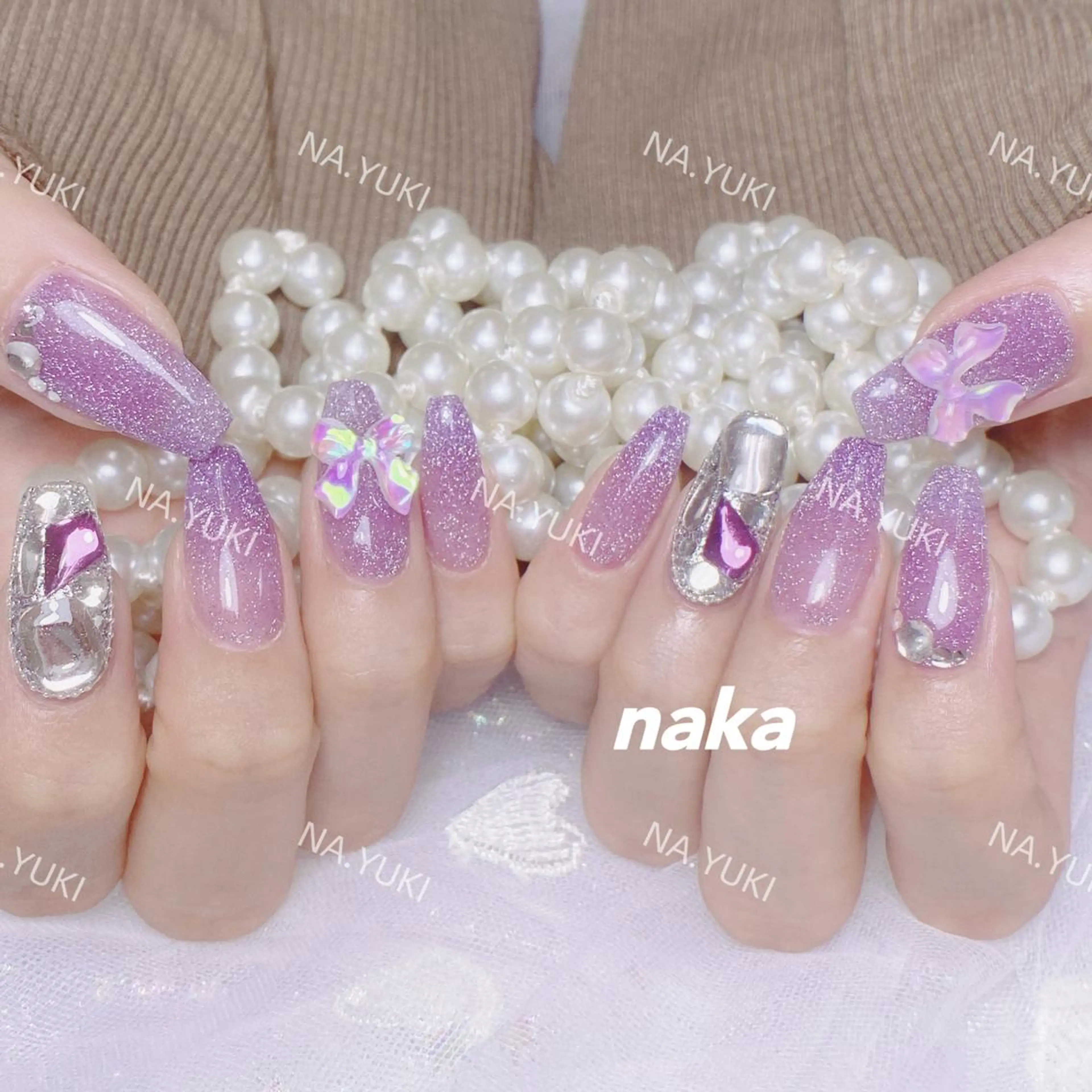 ネイル ハンドネイル ハンドケア ナユキNA.YUKI 新宿店のネイルデザイン