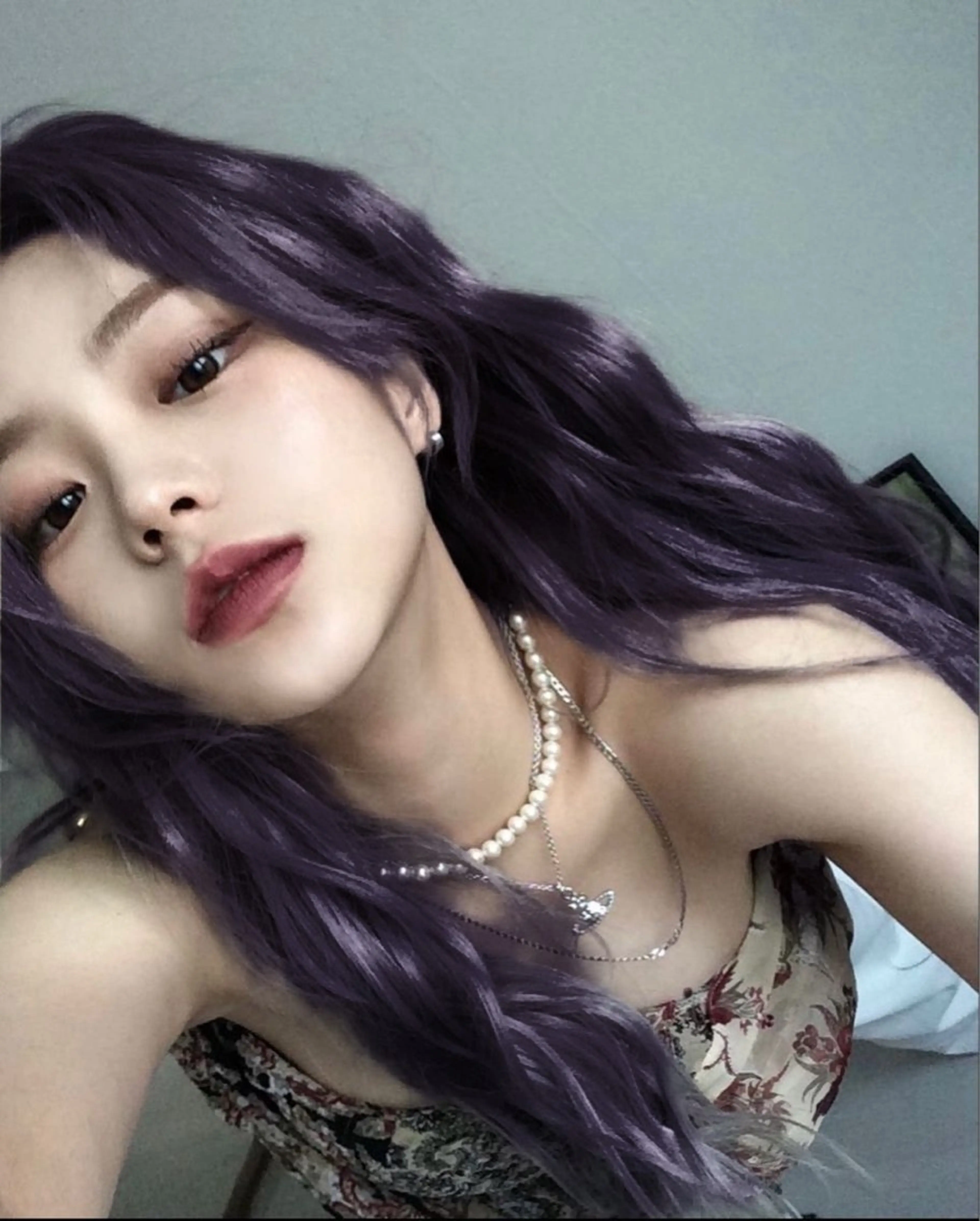 ロング カラー 🤍ྀི透ける寒色 Cocoa🤍ྀིのヘアスタイル