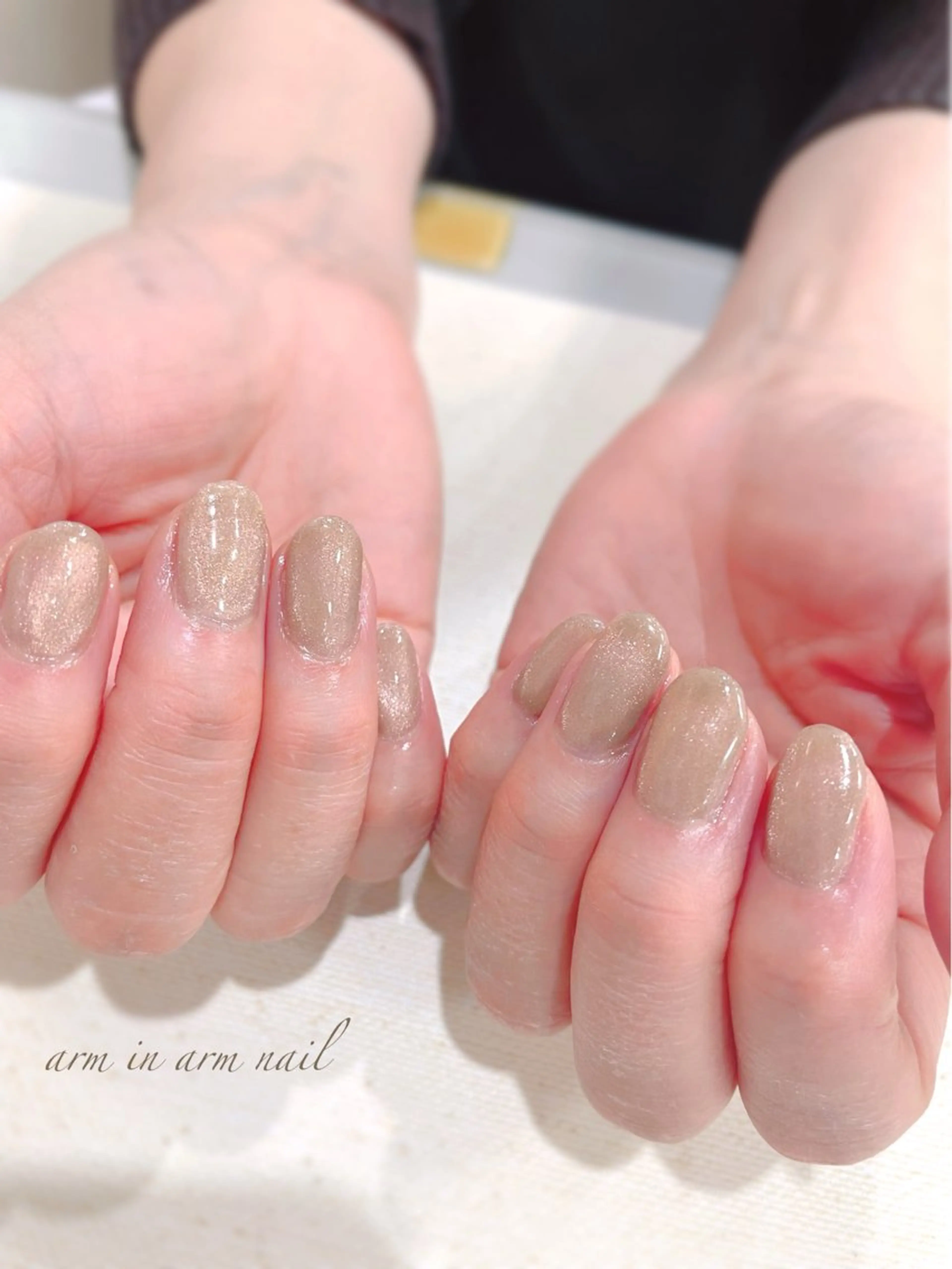 ネイル arm in arm ︎✿Yamamotoのマツエク・マツパデザイン