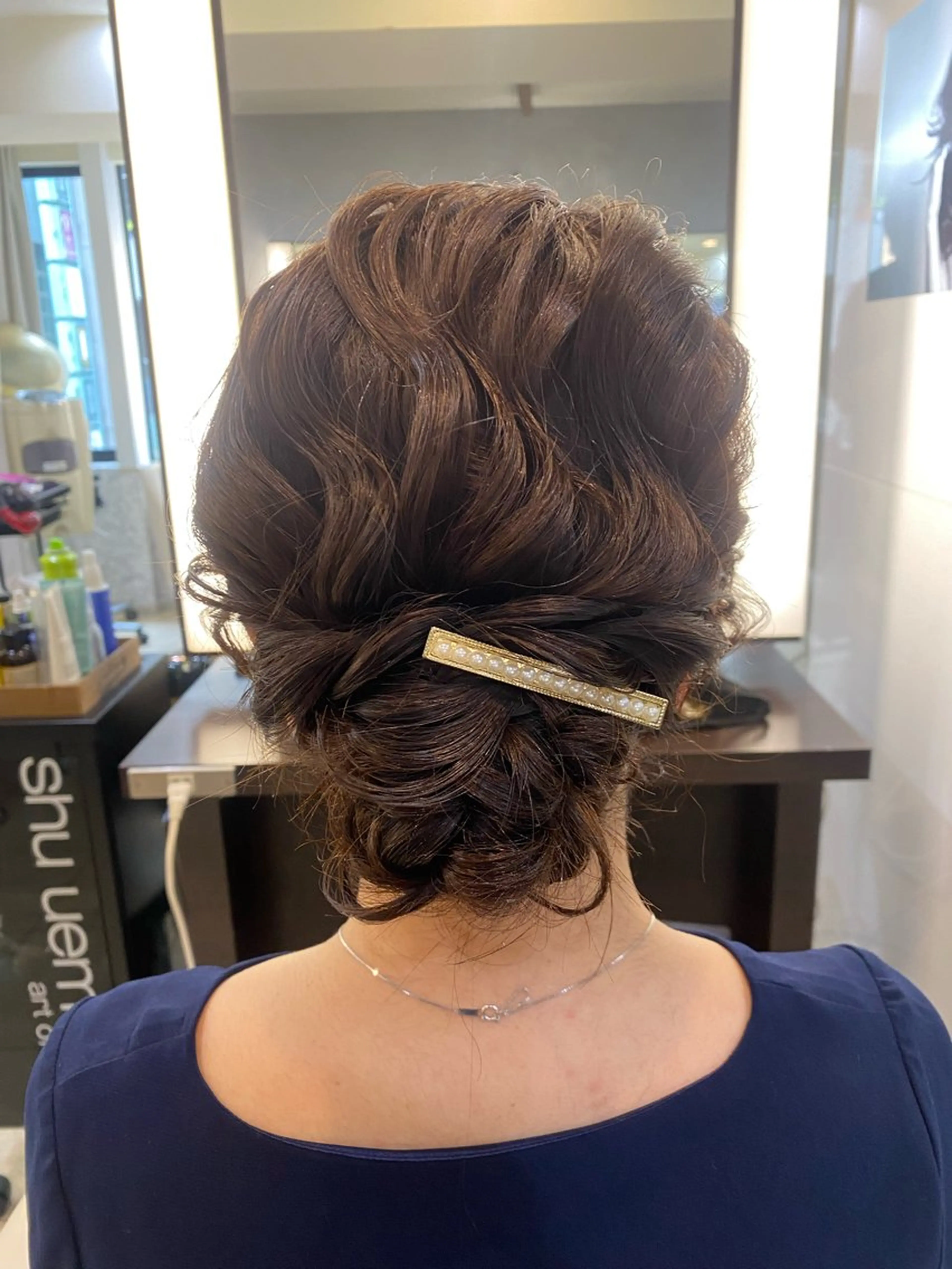 セミロング ヘアアレンジ 石垣廣乃 /Hironoのヘアスタイル