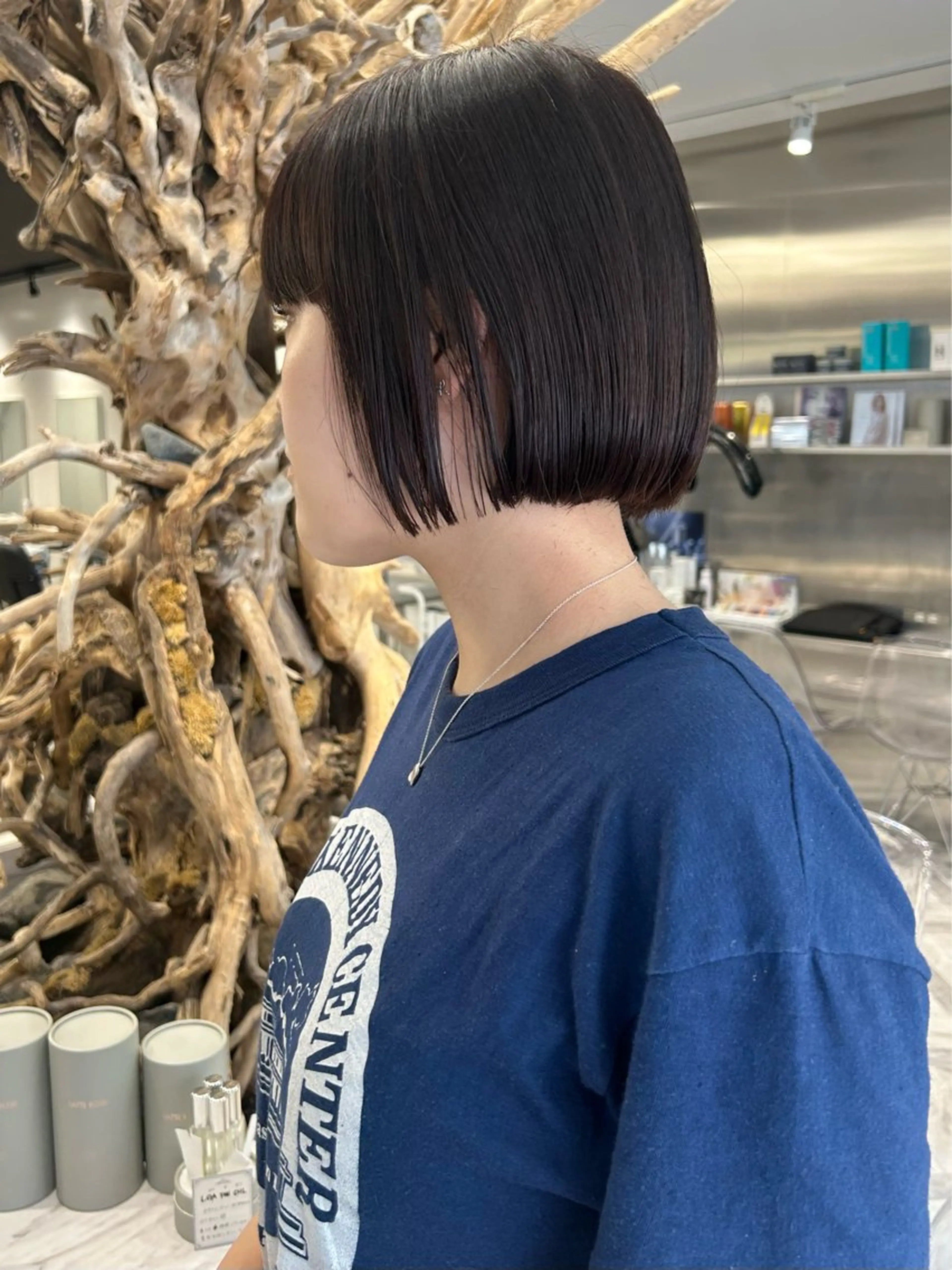 ショート カラー カット ヘアカラー 冬っぽカラー/ マツエク/ゆきなのマツエク・マツパデザイン