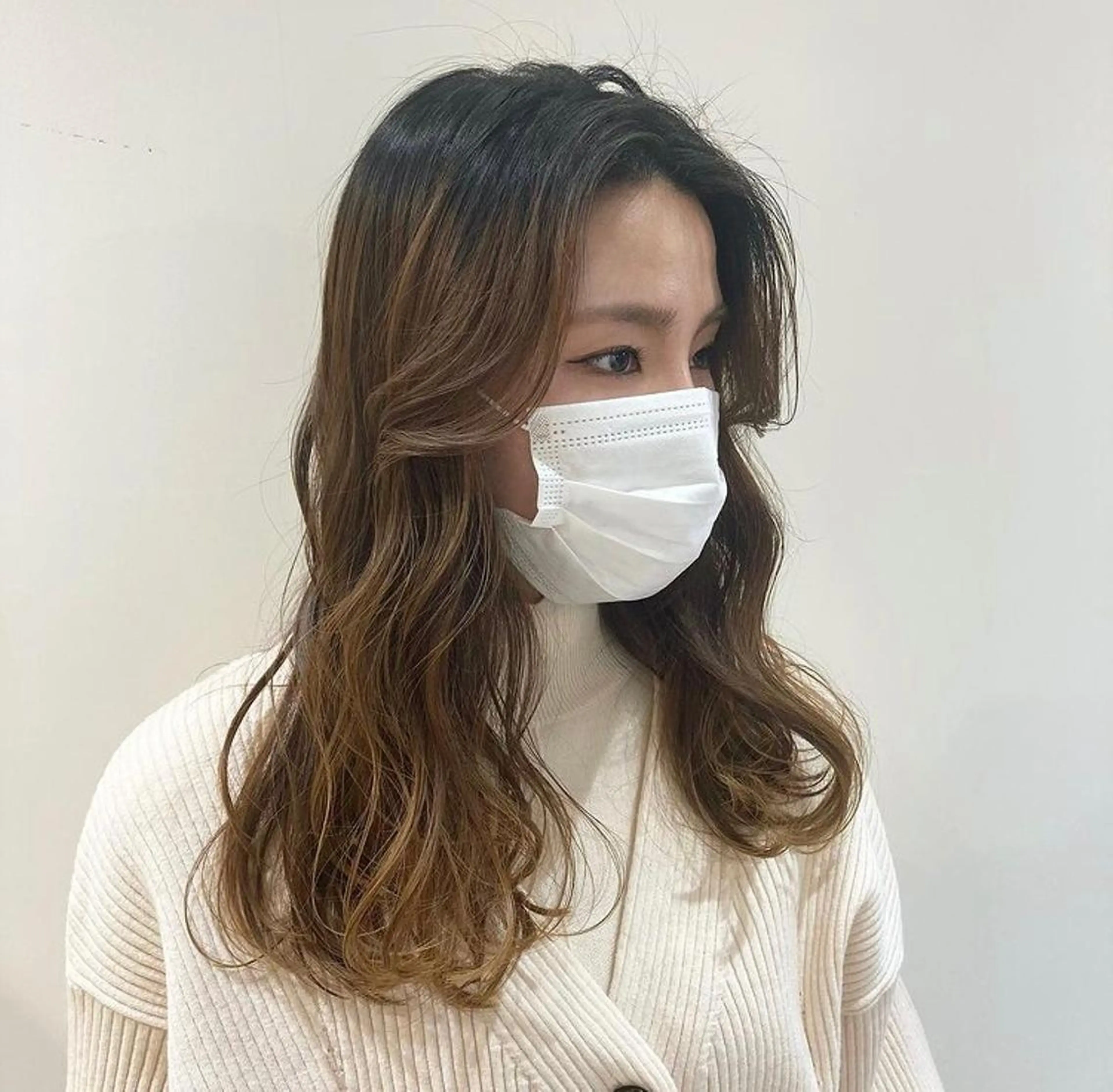 ロング icie所属・大阪ヴィーガンサロン KANAKOのヘアスタイル