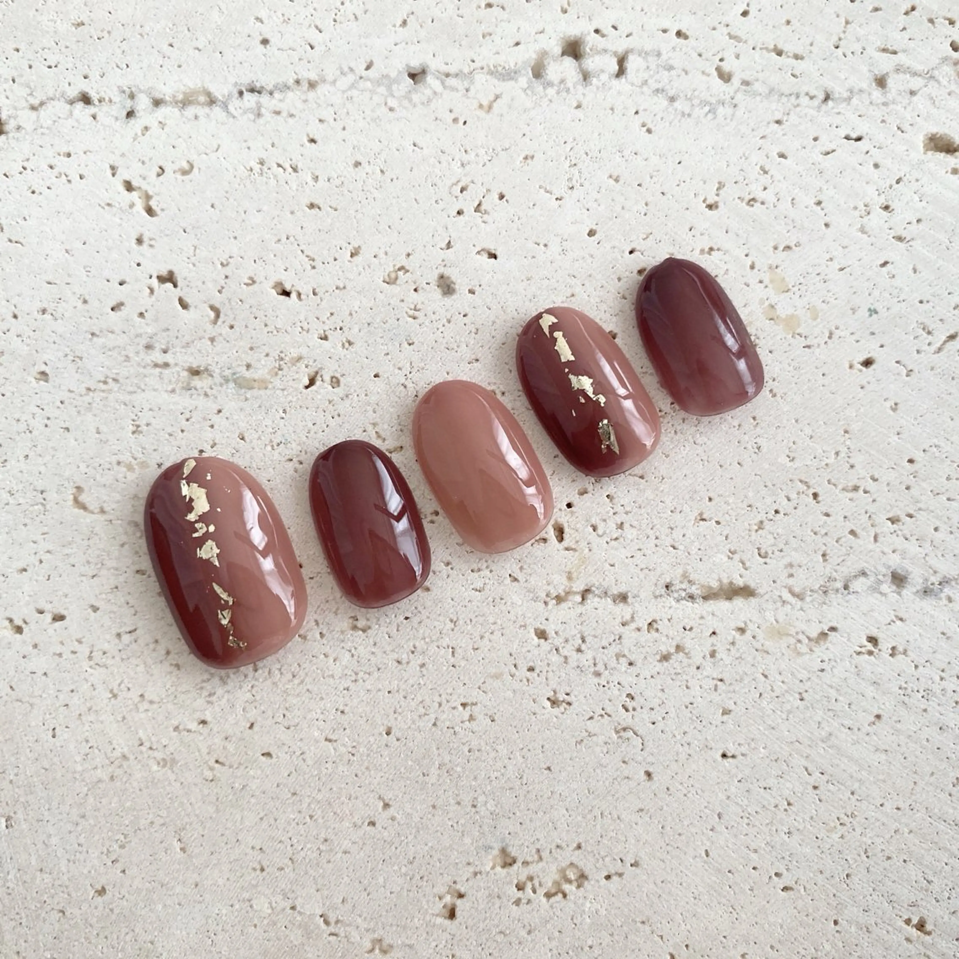 ネイル シンプルネイル ハンドネイル 愛川町 あんすりうむのネイルデザイン