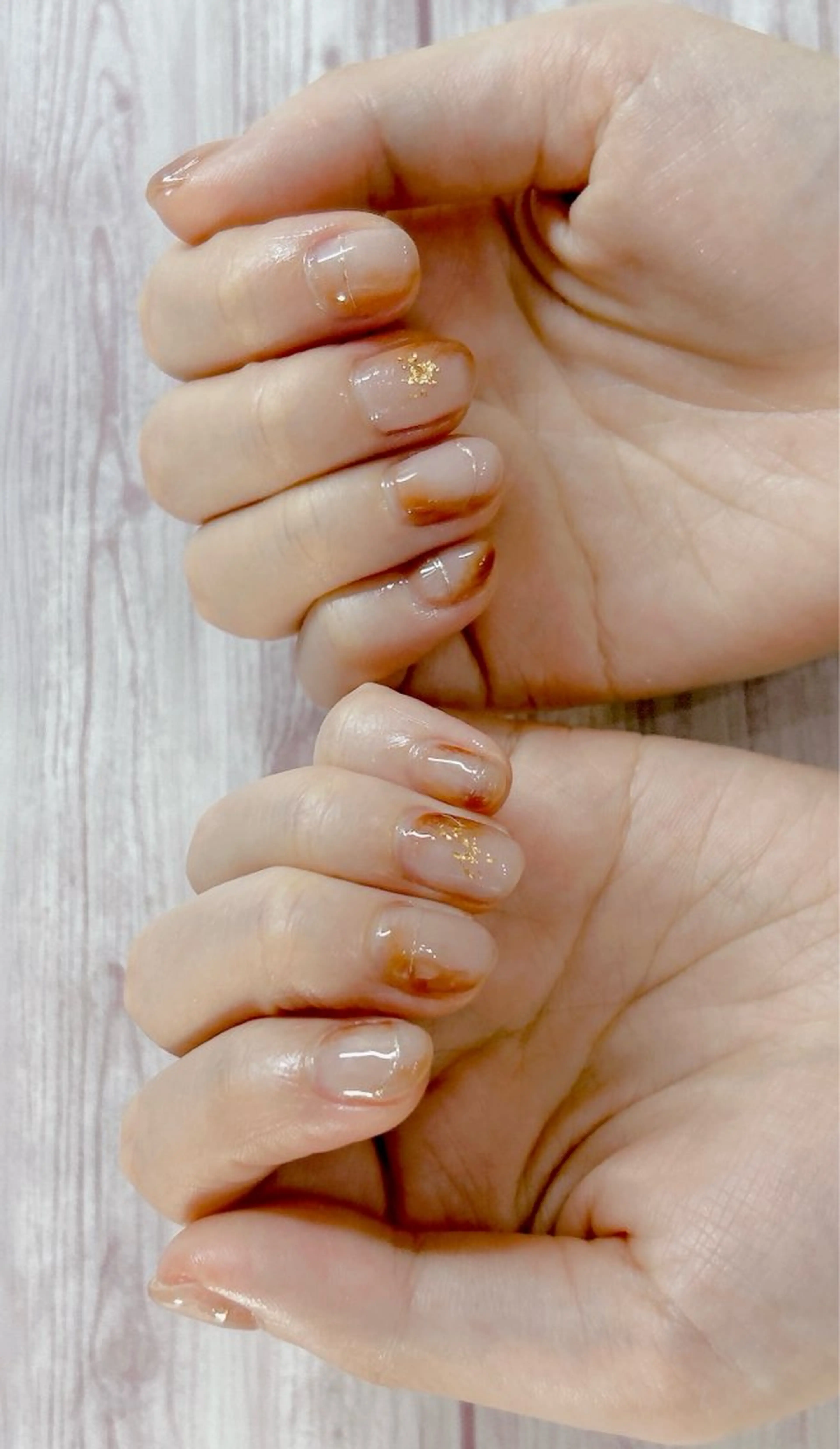 ネイル ニュアンスネイル MYu Beauty Salon YURIのネイルデザイン