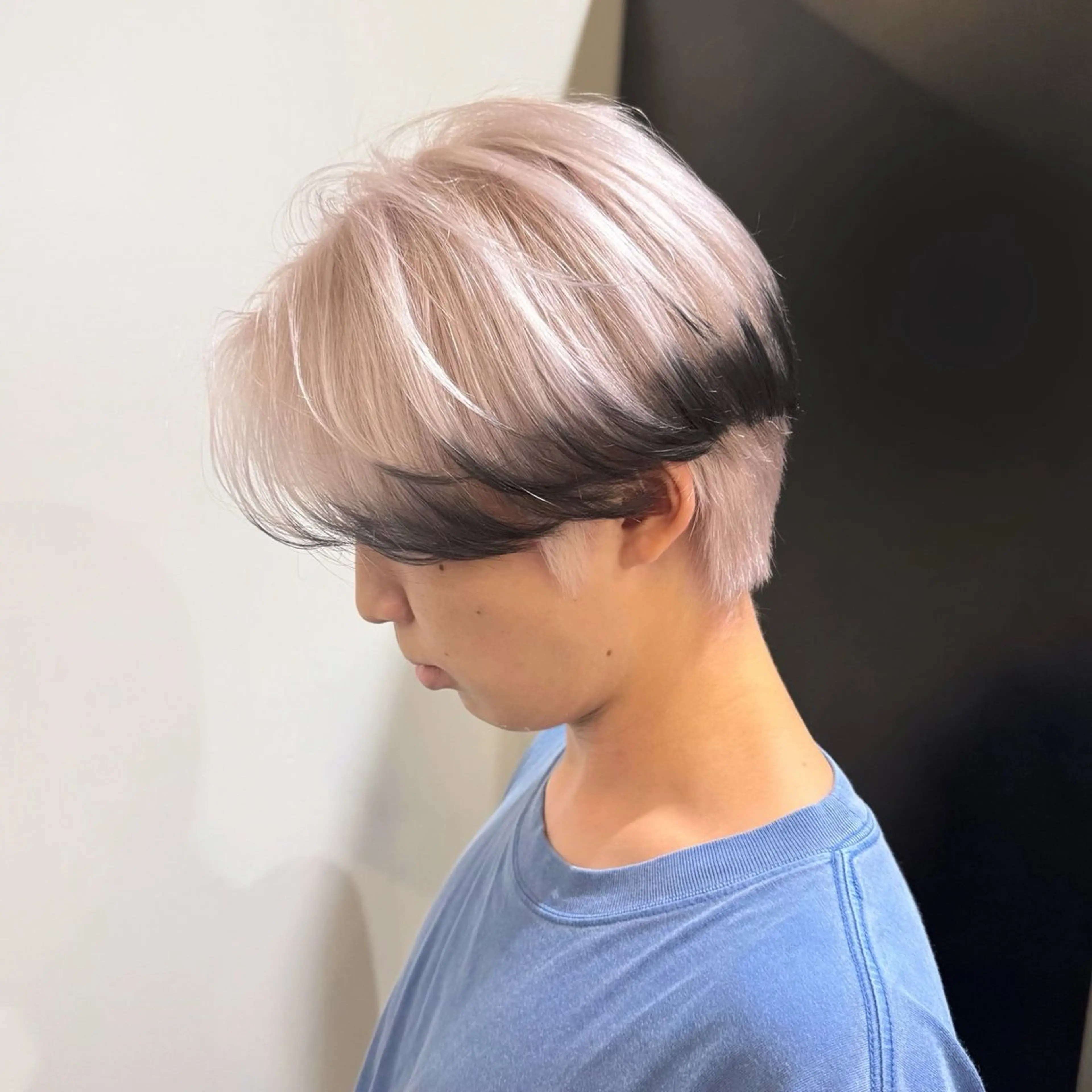 【メンズ限定✨】カット＋ダブルカラー（ブリーチ1回＋ケアカラー）の写真