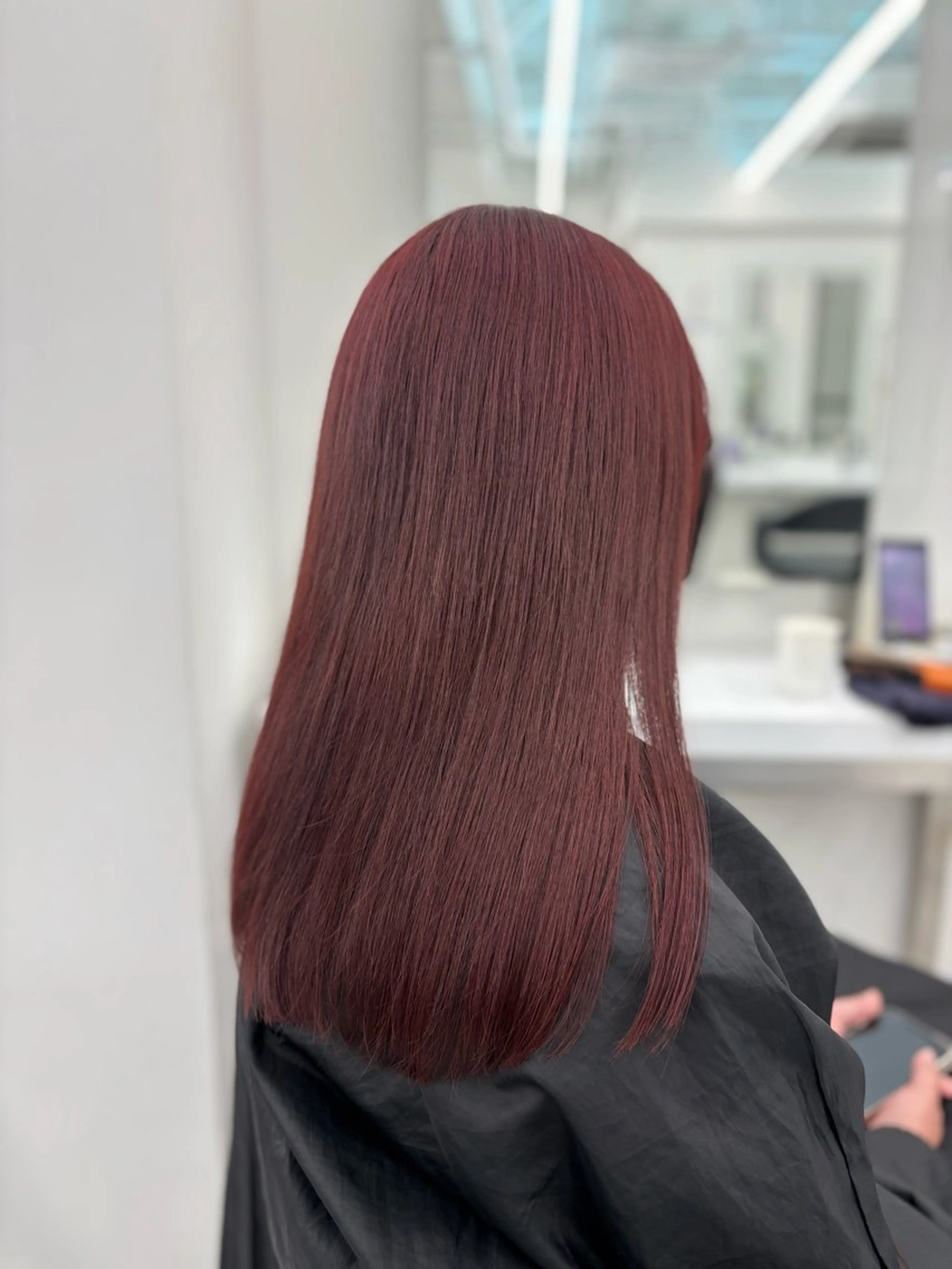 ロング カラー ヘアカラー ヘッドスパ ヘアセット 🫧韓国風透明感 ヘア🫧towaのヘアスタイル