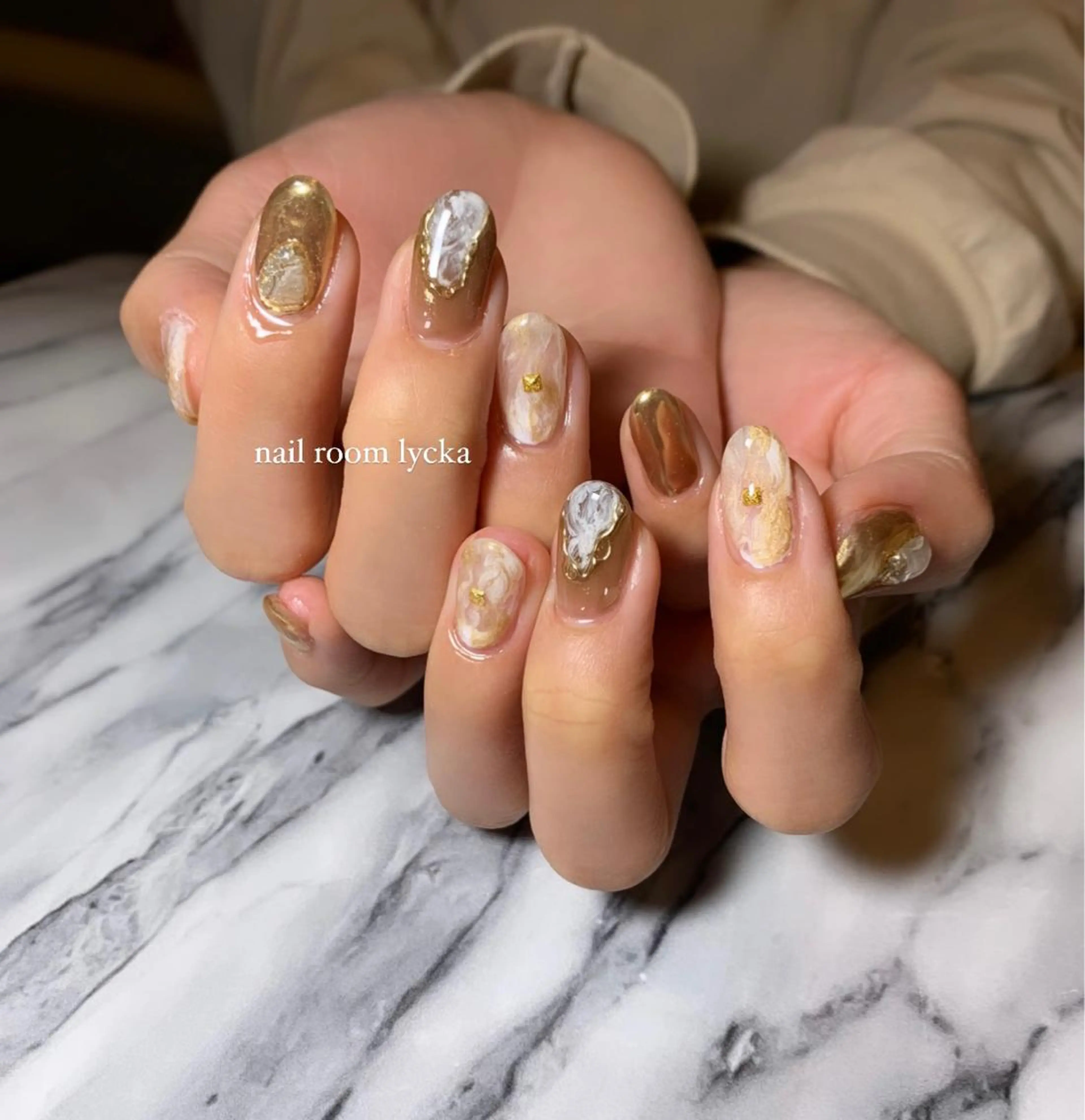 ネイル ﾈｲﾙﾙｰﾑﾘｯｶ 𝐦𝐚𝐲𝐮のネイルデザイン