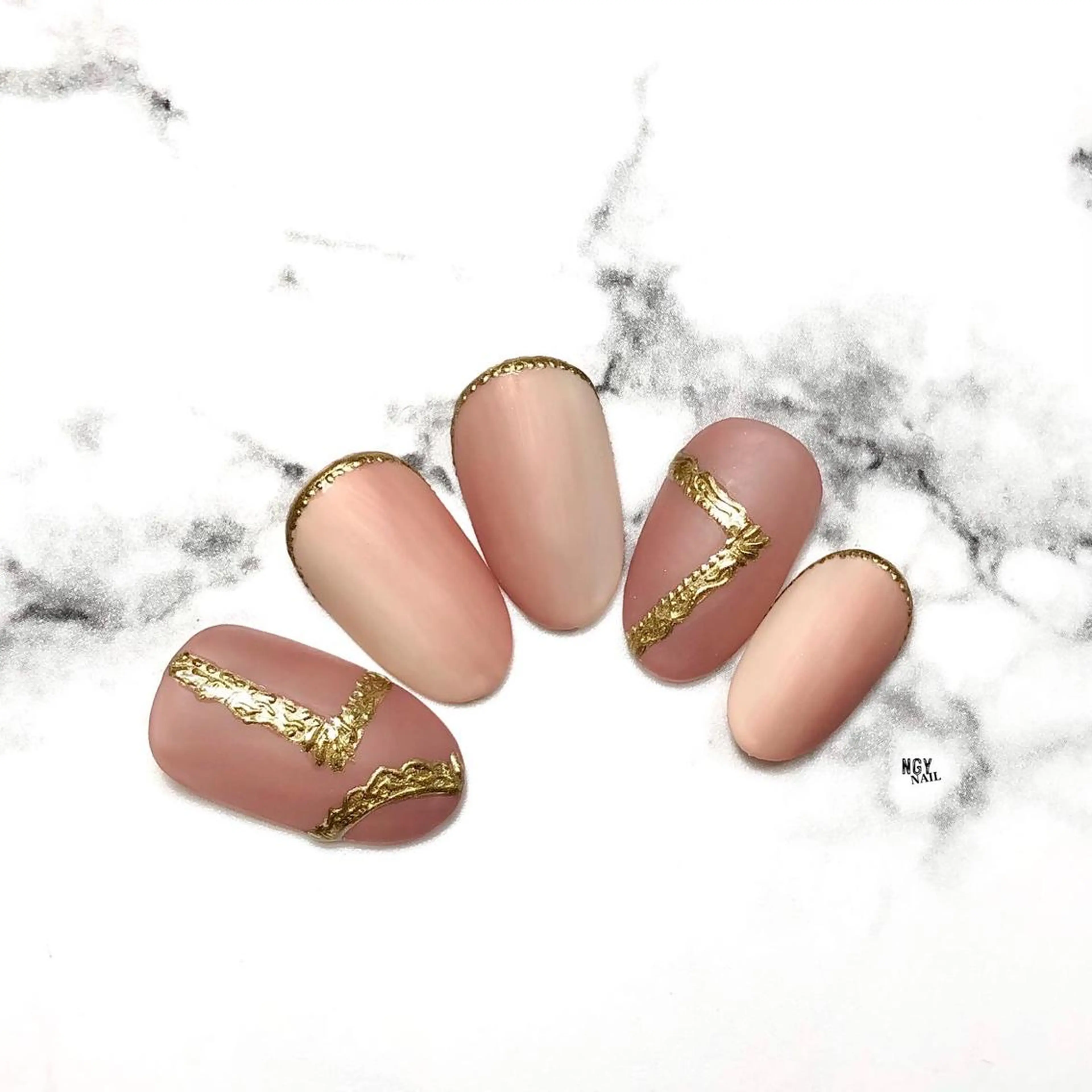 ネイル ジェルネイル ニュアンスネイル ワンカラーネイル パラジェル ピンク ハンドネイル NAIL NOWのネイルデザイン