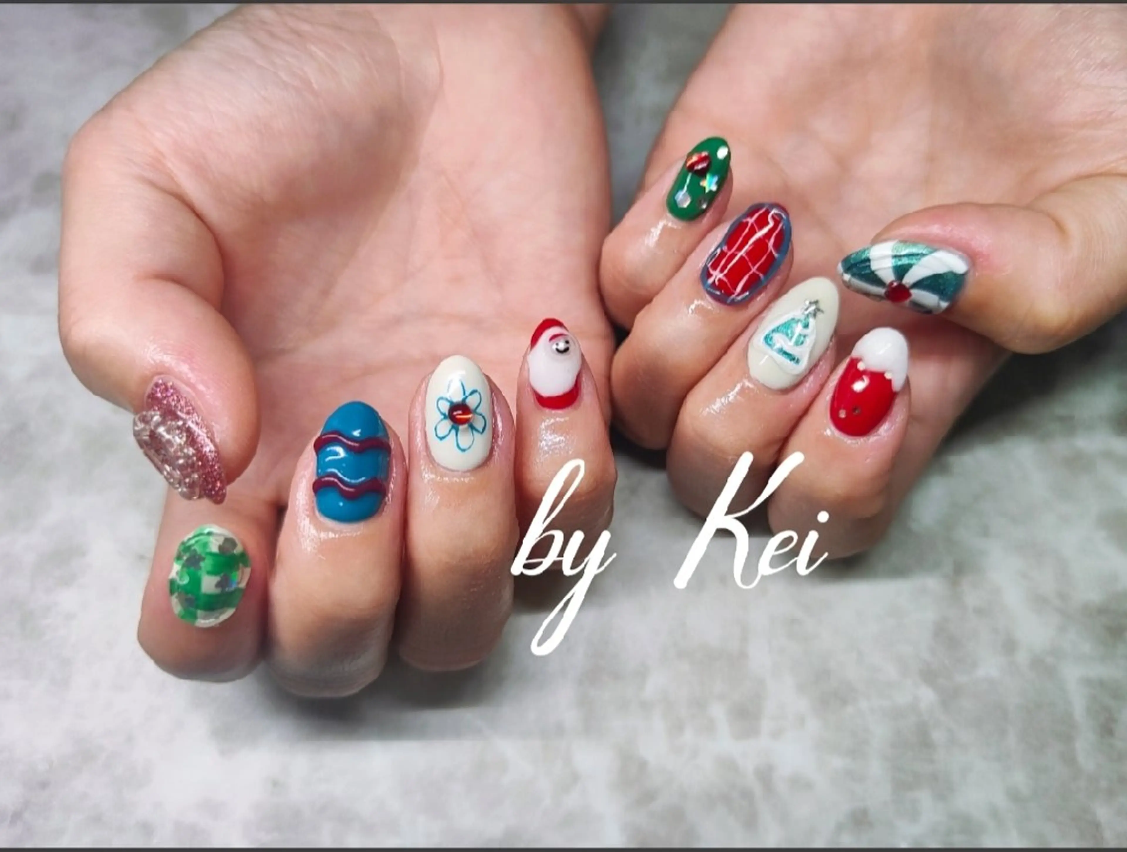 ネイル ハンドネイル 🎀 Kei 🎀のネイルデザイン