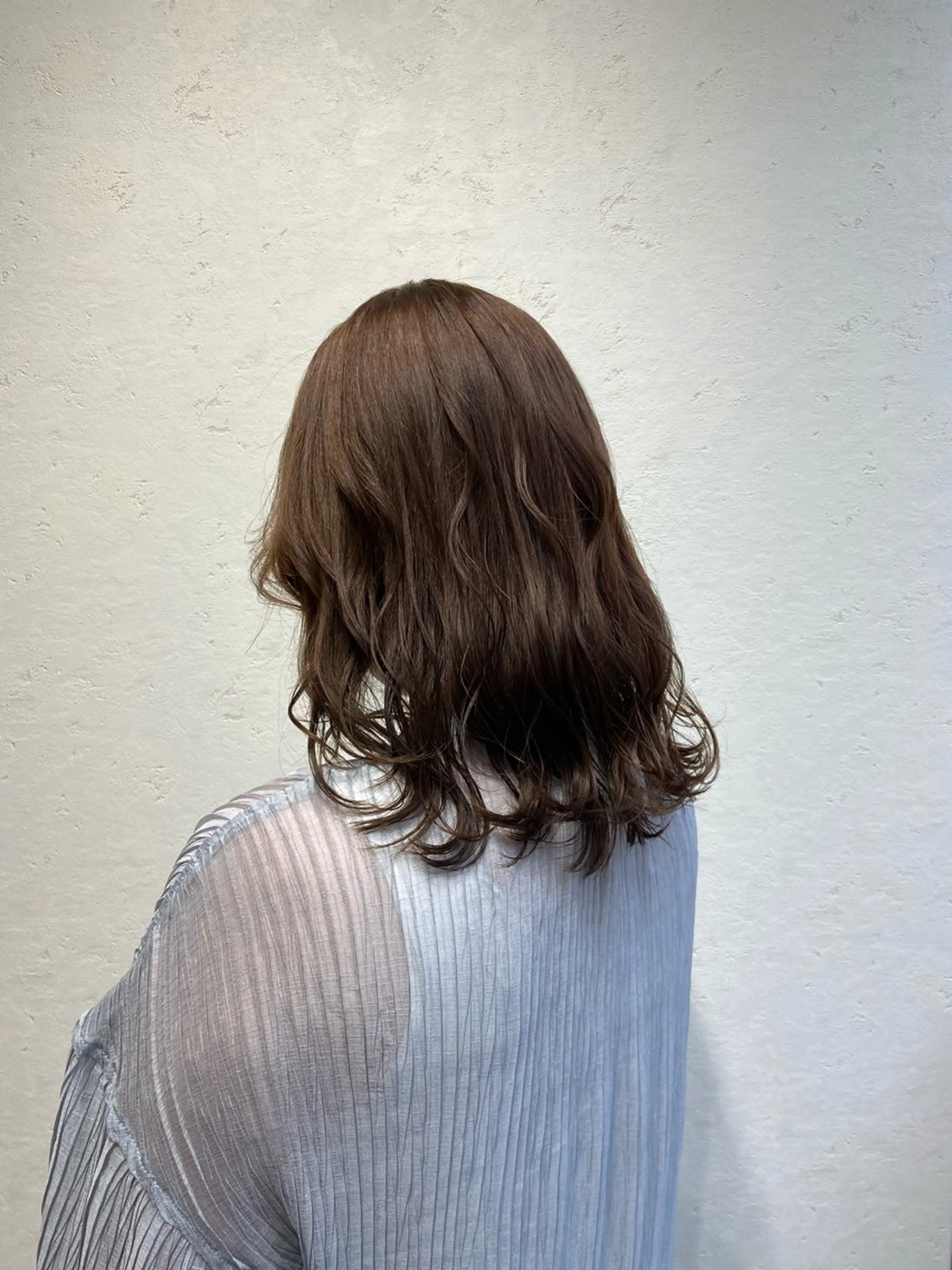 ミディアム カラー アッシュ アッシュブラウン ブラウンカラー OasisGarden柏店所属・詩織 🌿のヘアスタイル