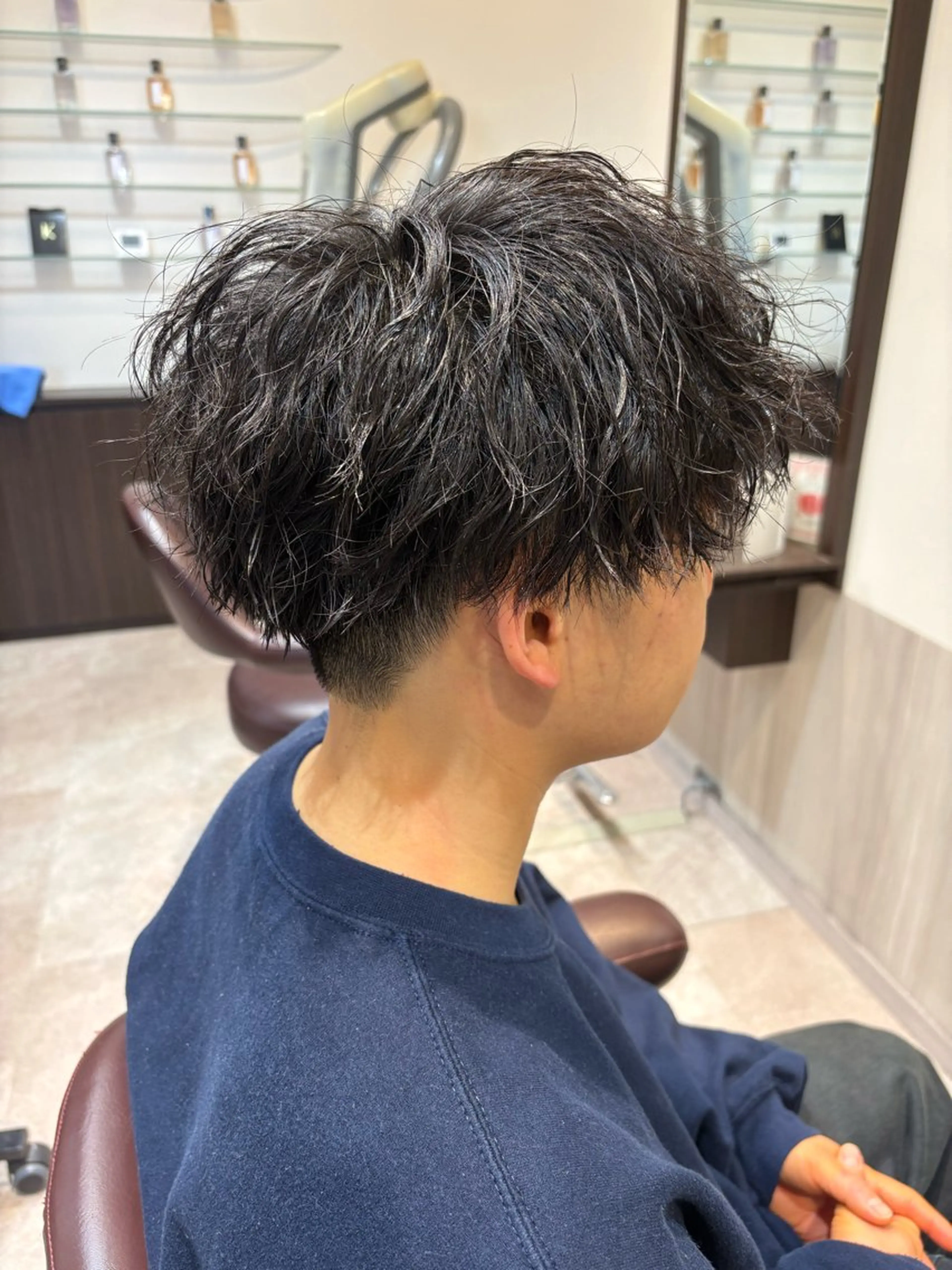 ショート メンズ マッシュ 刈り上げ カット 木村 柊斗のヘアスタイル