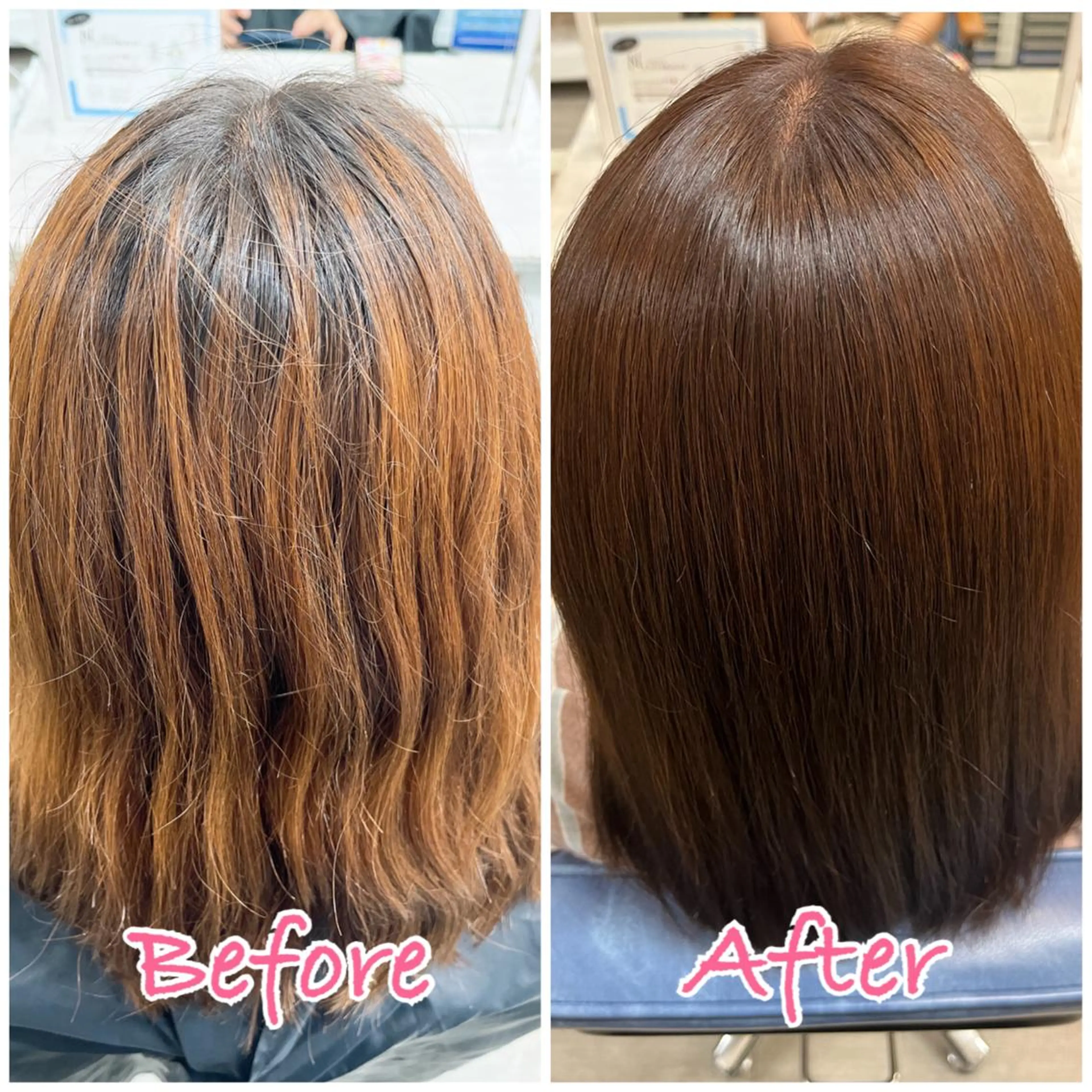 カラー カット 🌸 飯野 舞桜のヘアスタイル