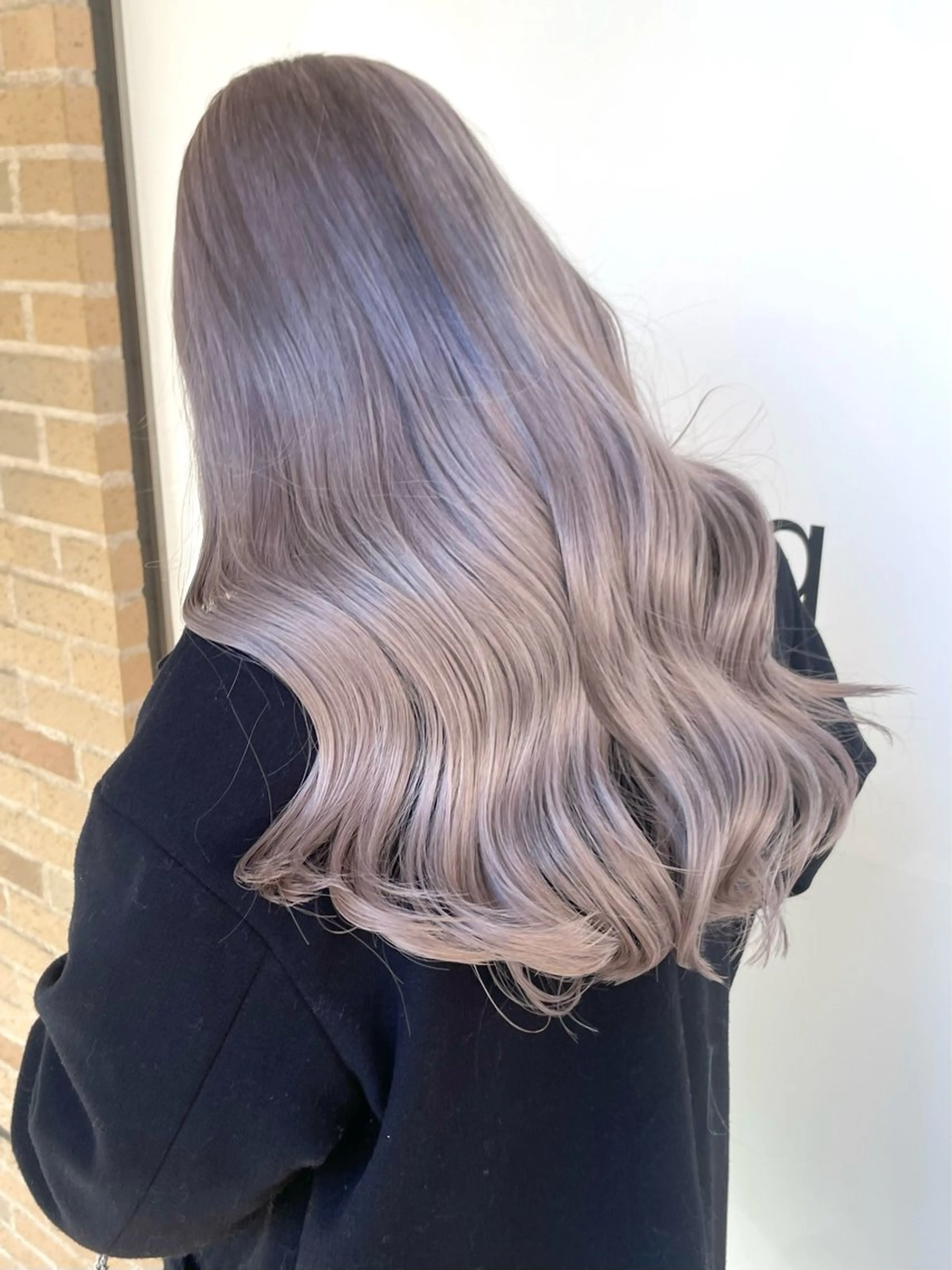 カラー cinq   PROJECT所属・ミルクティーベージュ /ボブ/あげは🎀のヘアスタイル