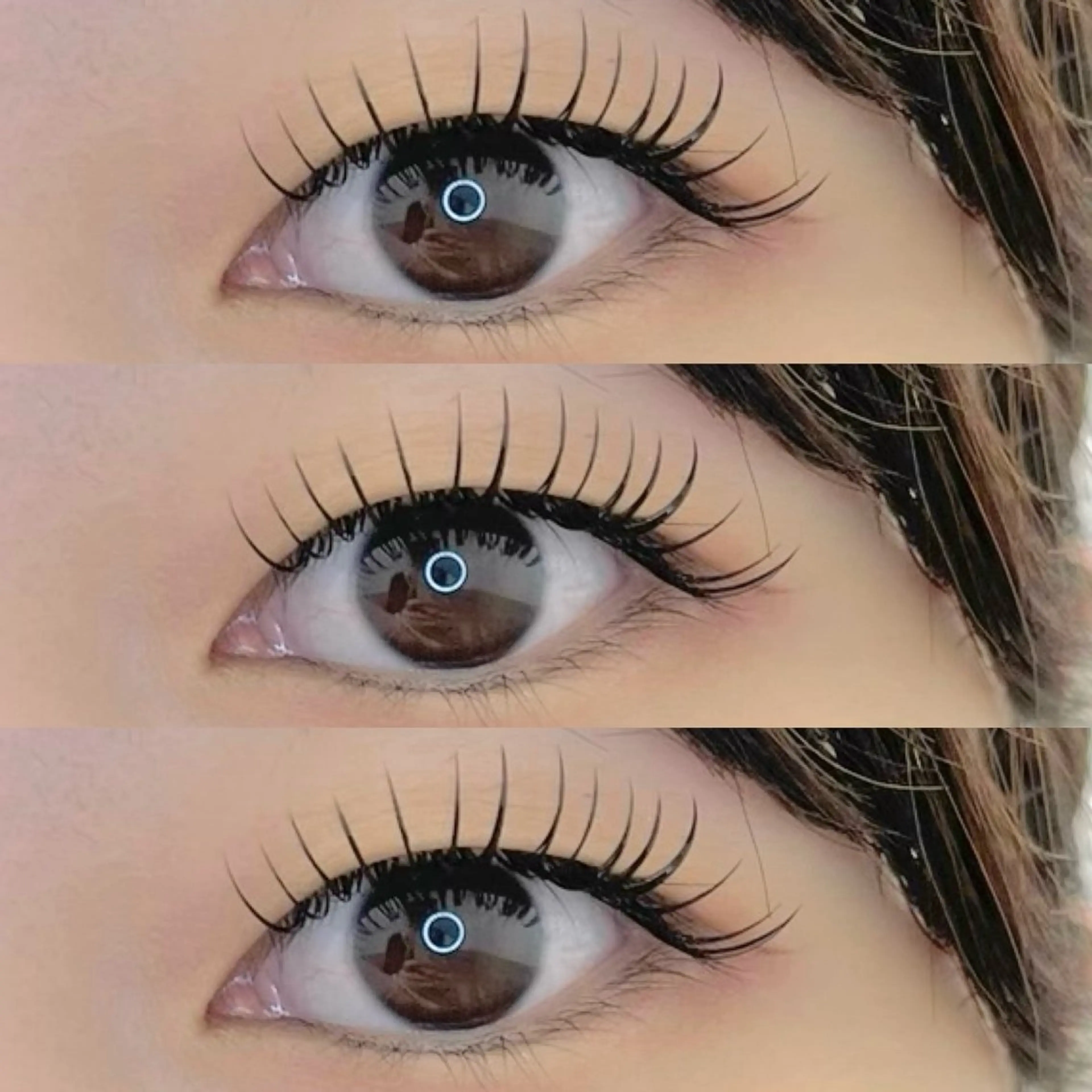 マツエク・マツパ フラットラッシュ マツエク MARI 🩵🫧のマツエク・マツパデザイン