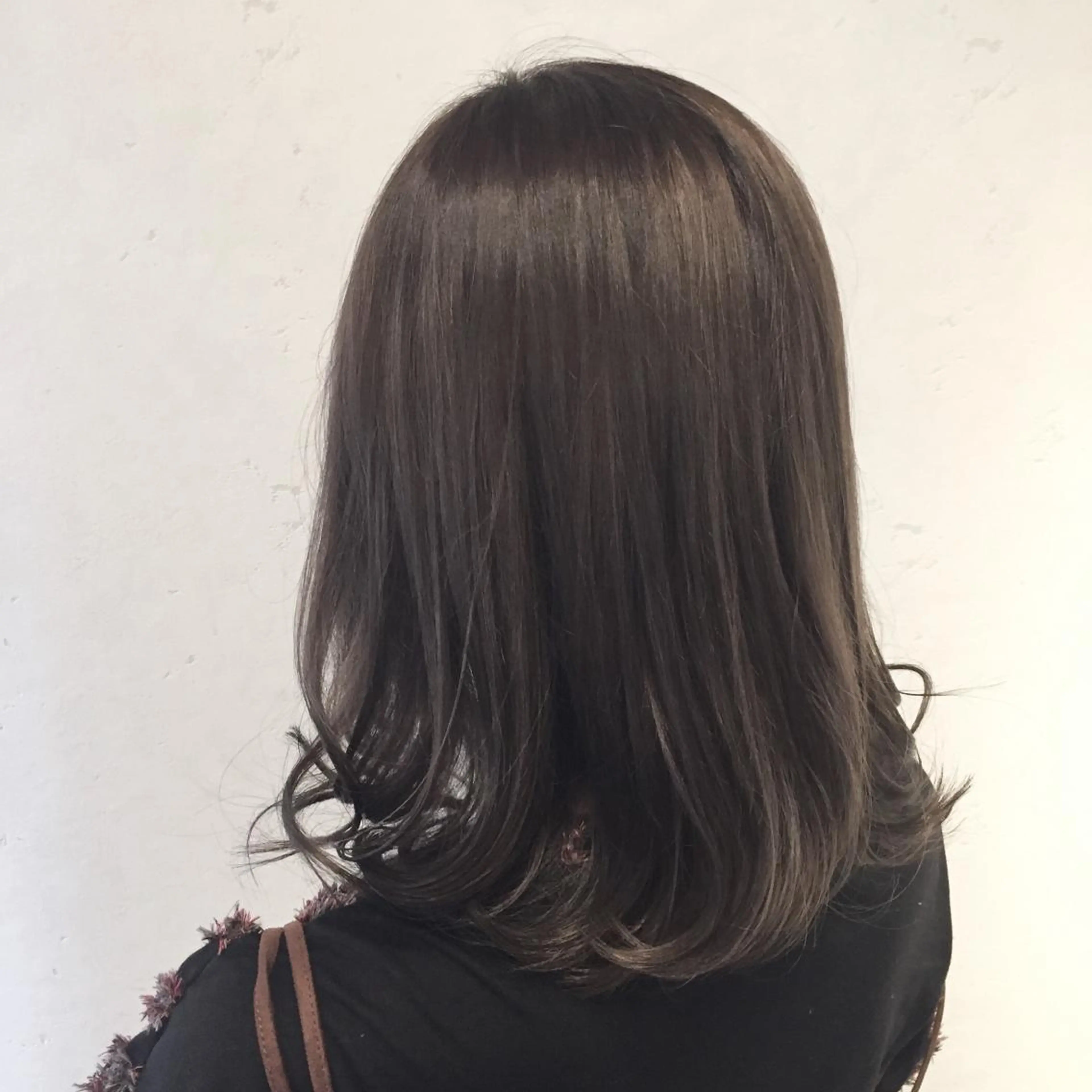 ミディアム アッシュ Cecil hair 福岡天神店所属・cecilhair 福岡天神店のヘアスタイル