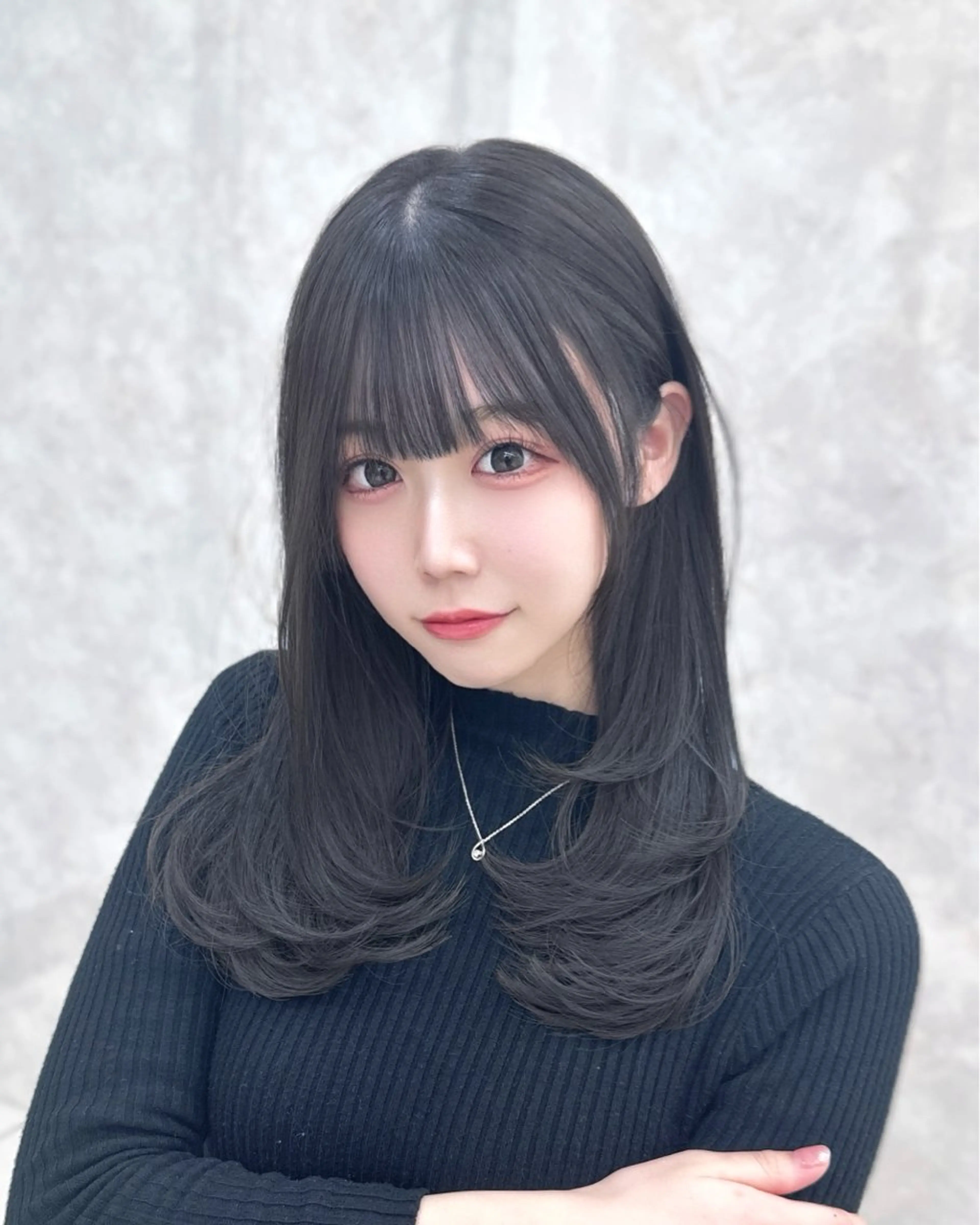 ロング ami 大人モテ/レイヤーのヘアスタイル