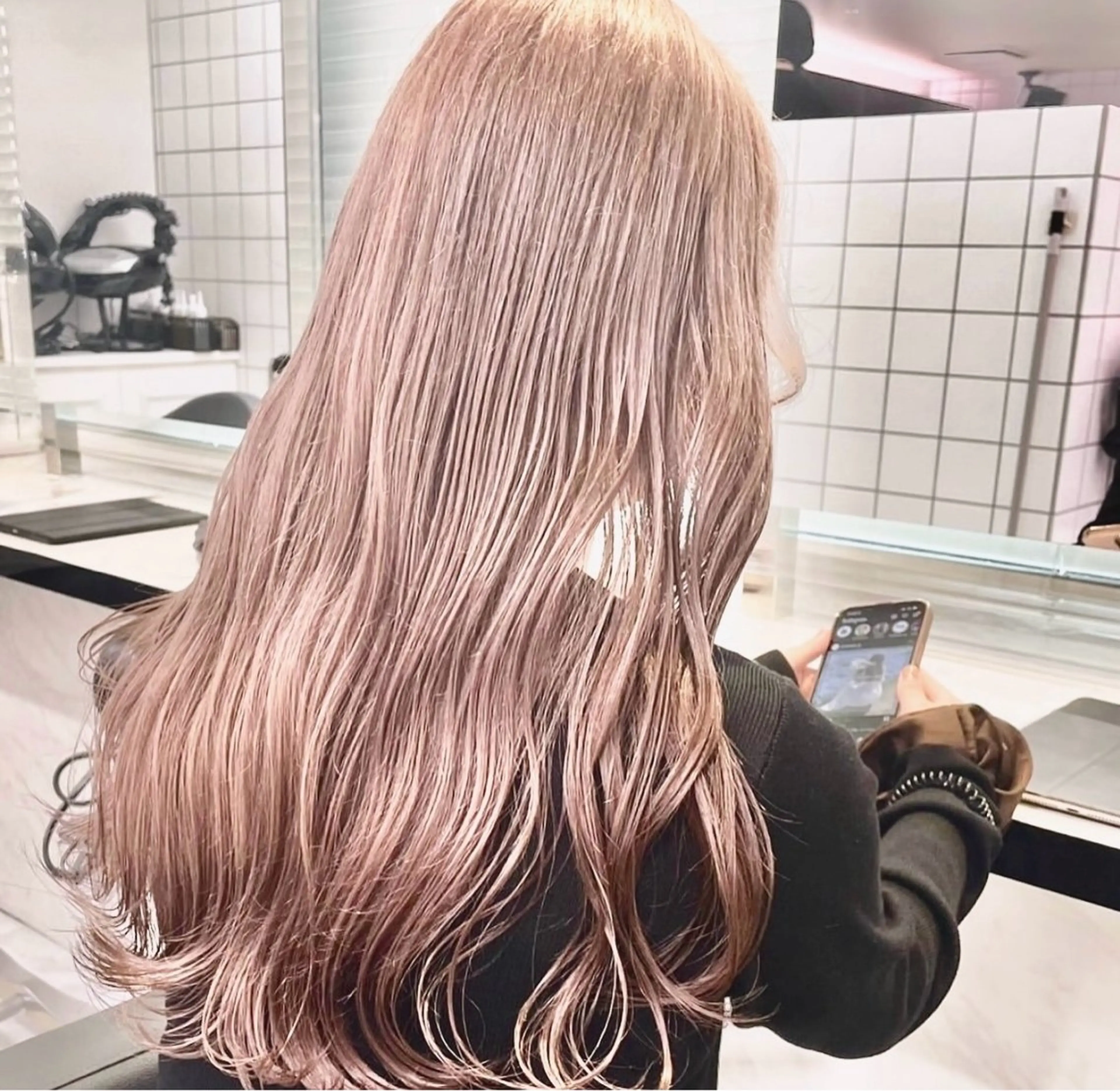 ロング 🏹‪‪girlyト レンド‪モテヘア🏹のヘアスタイル